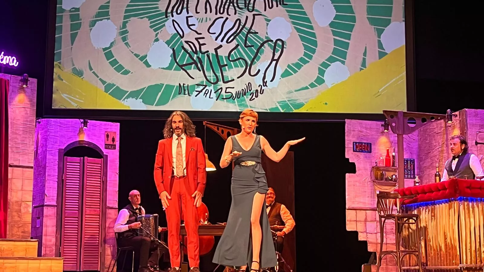 Gala inaugural del 52 Festival Internacional de Cine de Huesca. Foto Mercedes Manterola