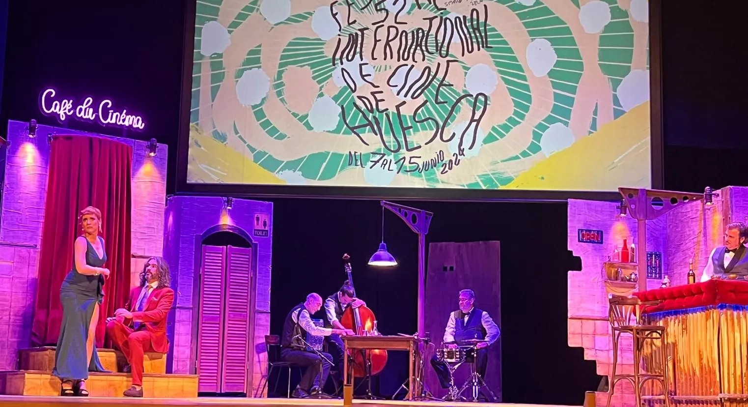 Gala inaugural del 52 Festival Internacional de Cine de Huesca. Foto Mercedes Manterola