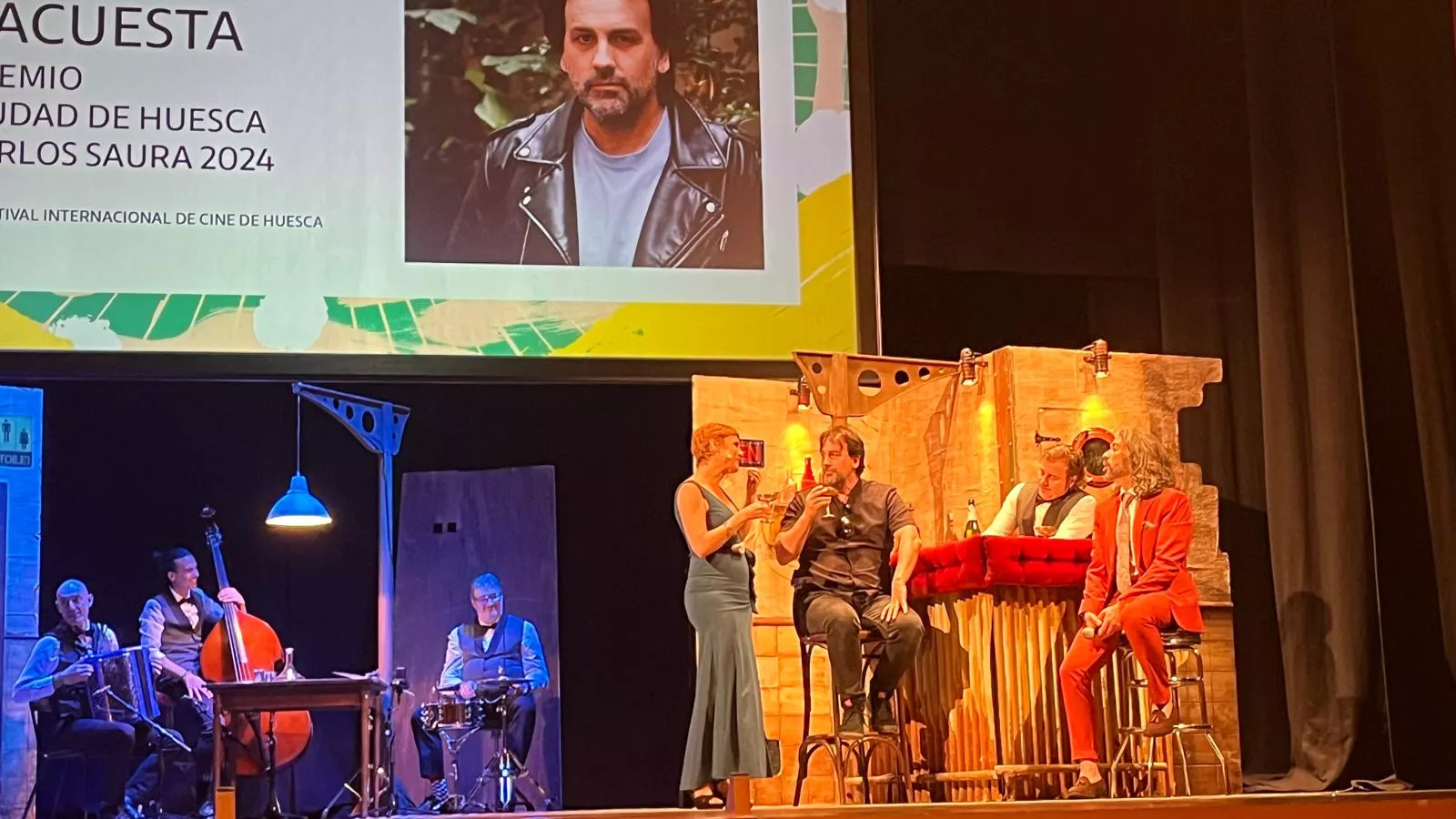 Gala inaugural del 52 Festival Internacional de Cine de Huesca. Foto Mercedes Manterola