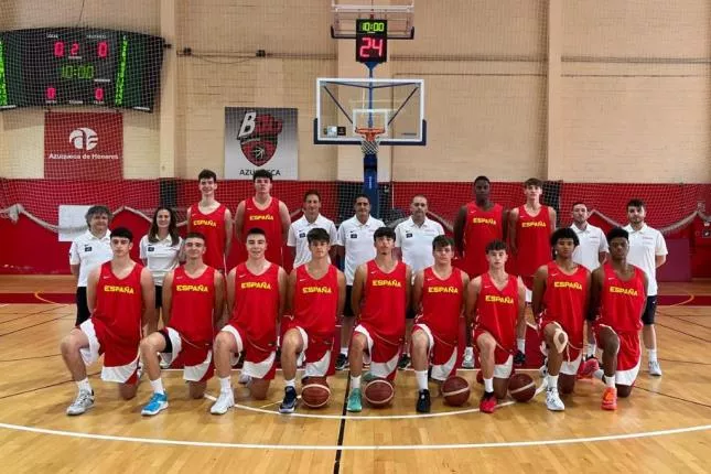 La selección española U17 masculina pisará Huesca la próxima semana