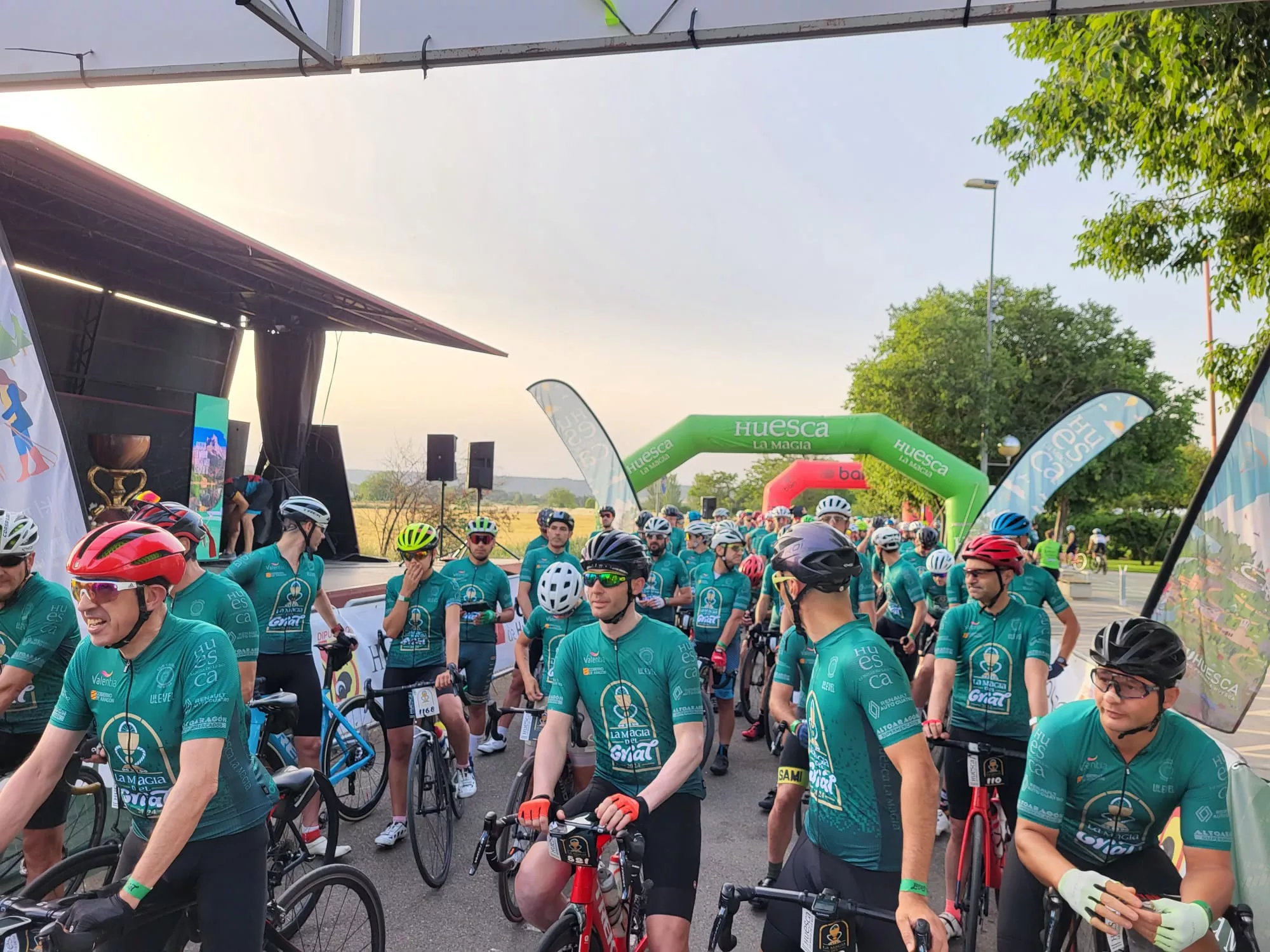 I Magia del Grial cicloturista. Foto: Adri Mora