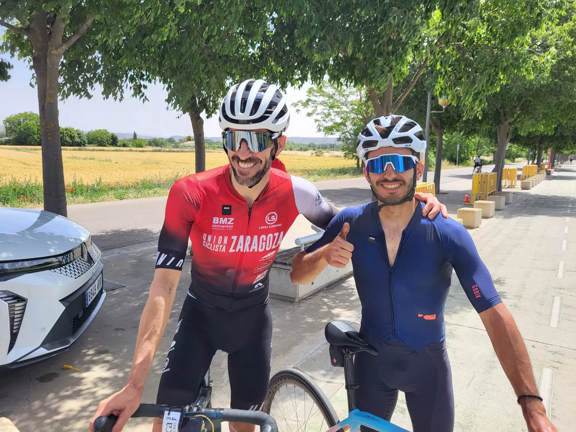 David Pérez y Marc Labaila, vencedores de la prueba. Foto: Adri Mora