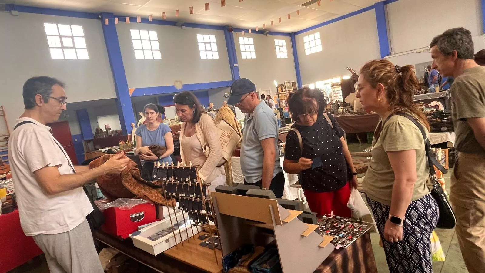 Feria de Antigüedades de Chimillas. Foto Mercedes Manterola