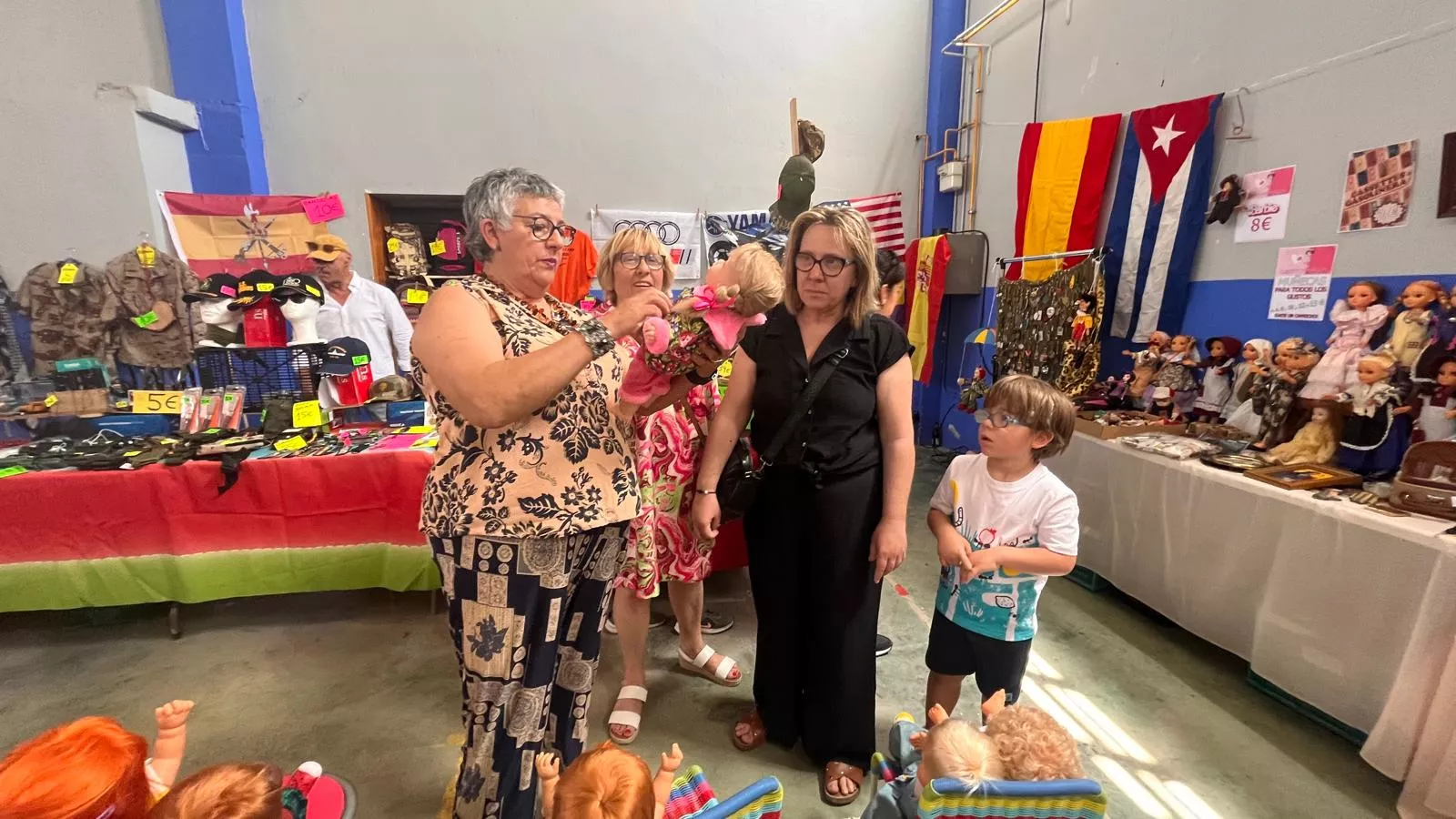 Feria de Antigüedades de Chimillas. Foto Mercedes Manterola