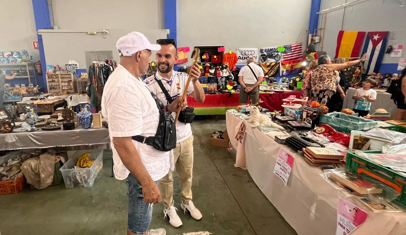 Feria de Antigüedades de Chimillas. Foto Mercedes Manterola