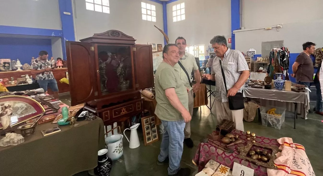 Feria de Antigüedades de Chimillas. Foto Mercedes Manterola