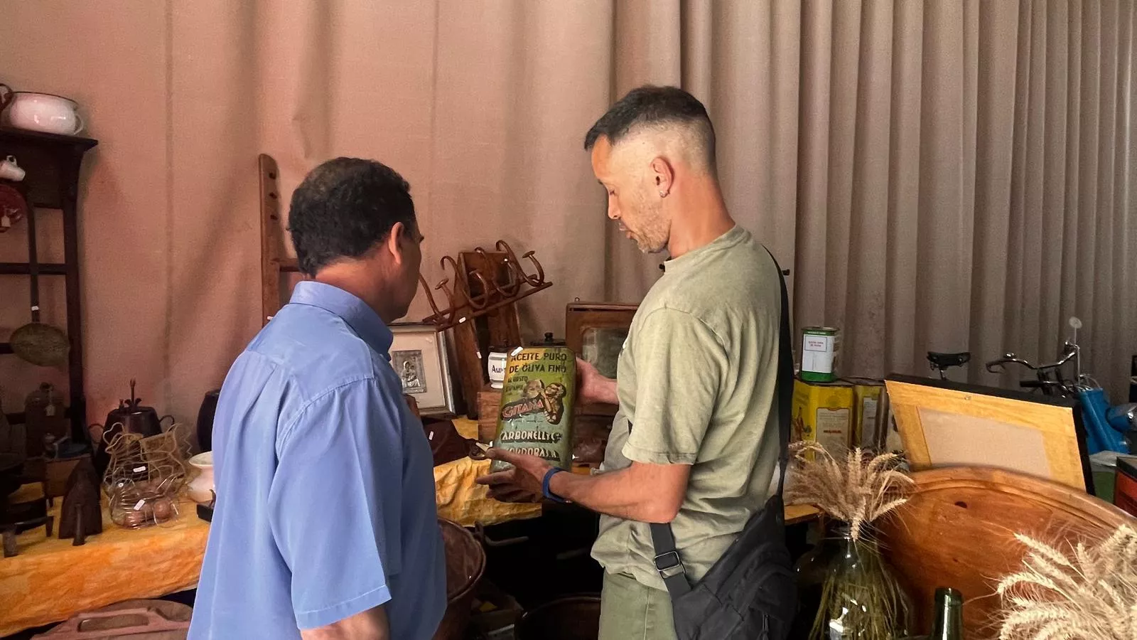 Feria de Antigüedades de Chimillas. Foto Mercedes Manterola