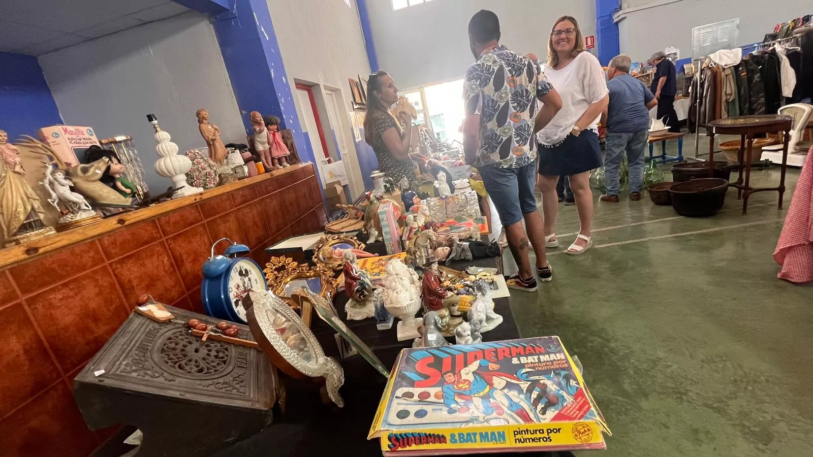 Feria de Antigüedades de Chimillas. Foto Mercedes Manterola