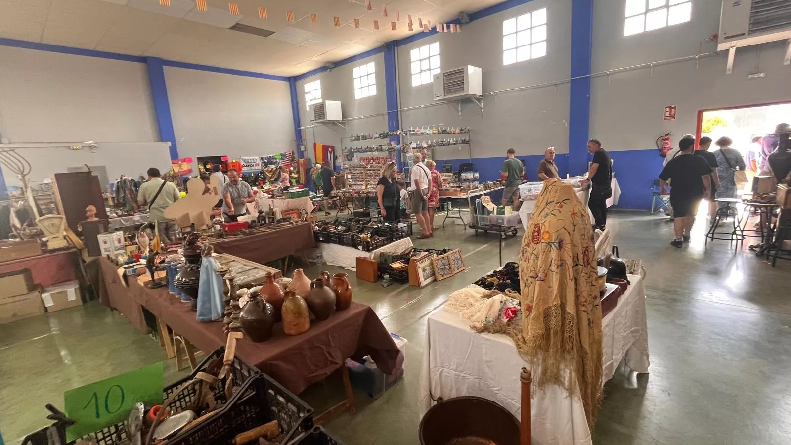 Feria de Antigüedades de Chimillas. Foto Mercedes Manterola