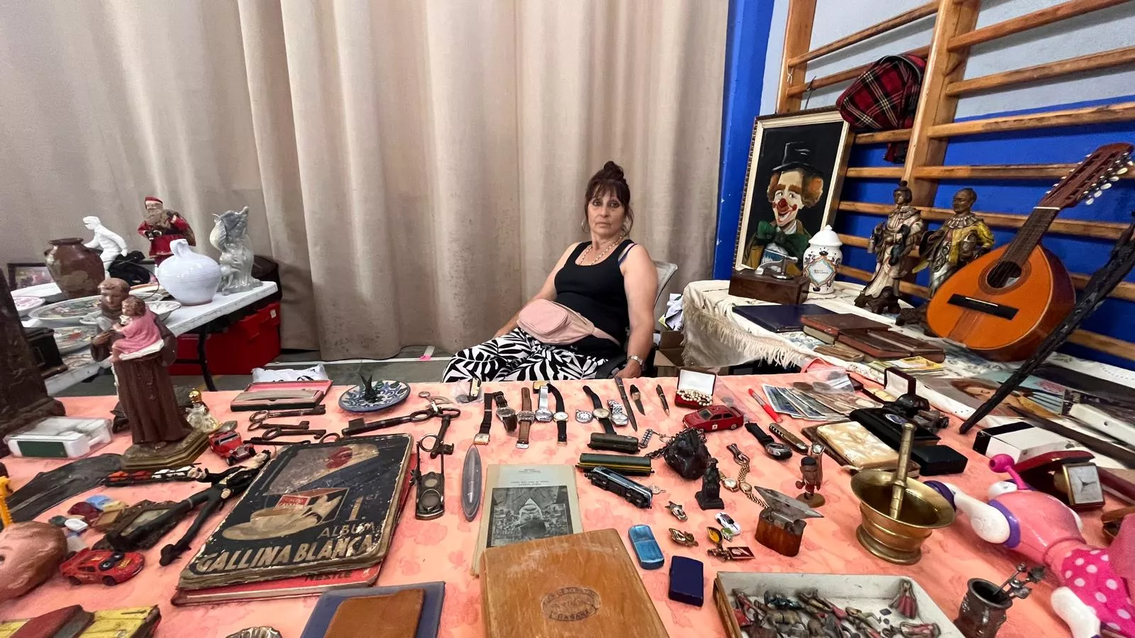 Feria de Antigüedades de Chimillas. Foto Mercedes Manterola