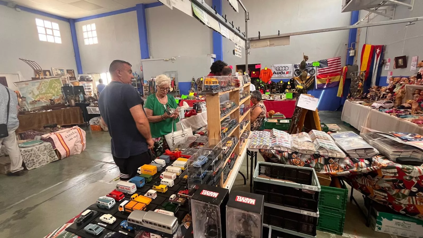 Feria de Antigüedades de Chimillas. Foto Mercedes Manterola