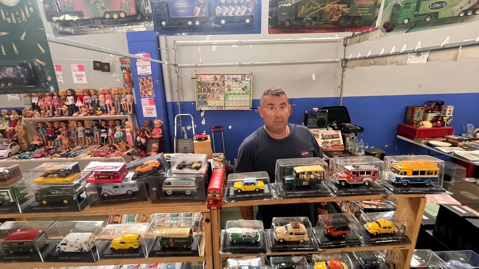 Feria de Antigüedades de Chimillas. Foto Mercedes Manterola