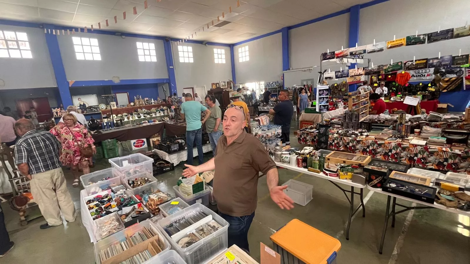 Feria de Antigüedades de Chimillas. Foto Mercedes Manterola