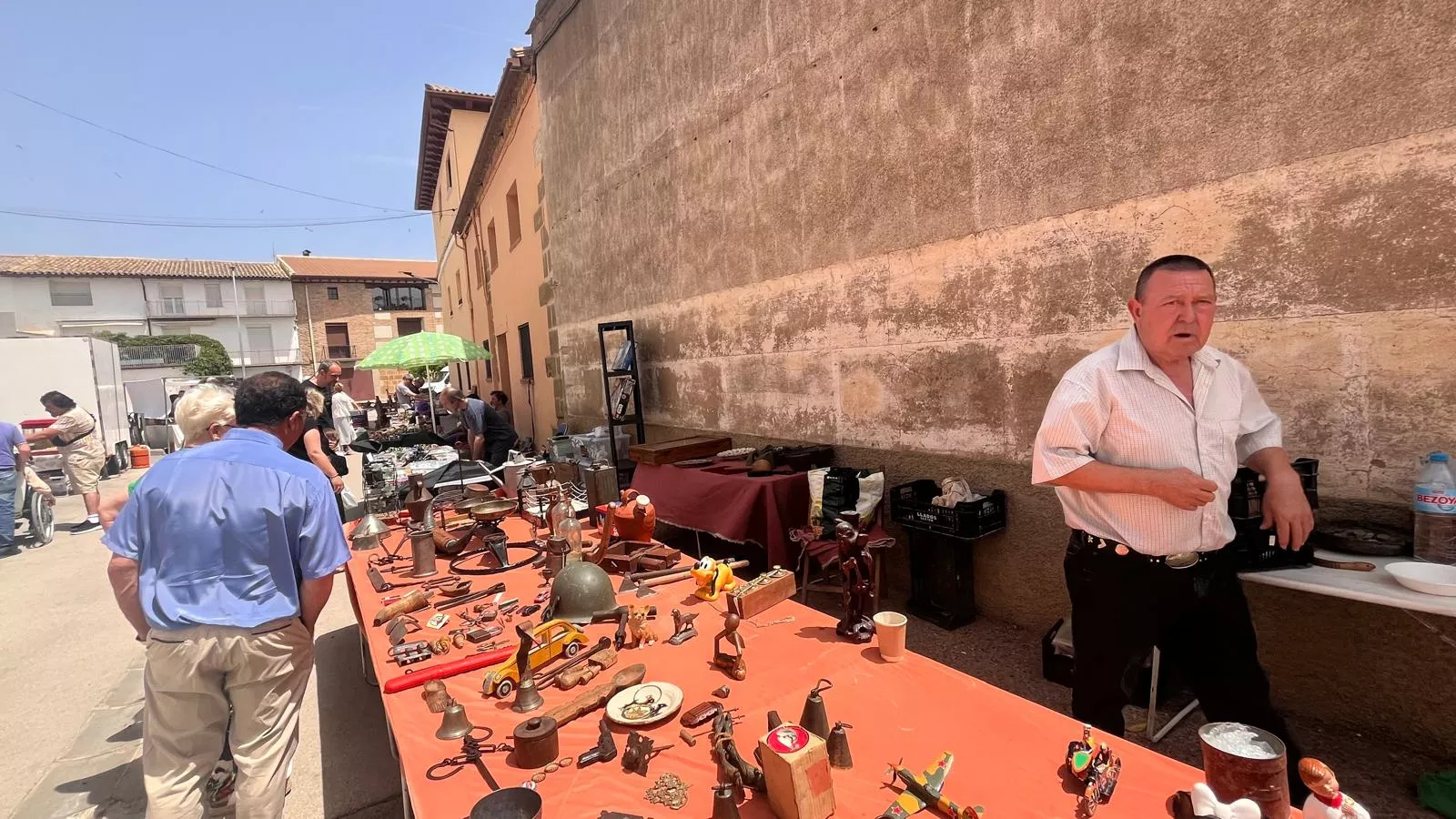 Feria de Antigüedades de Chimillas. Foto Mercedes Manterola