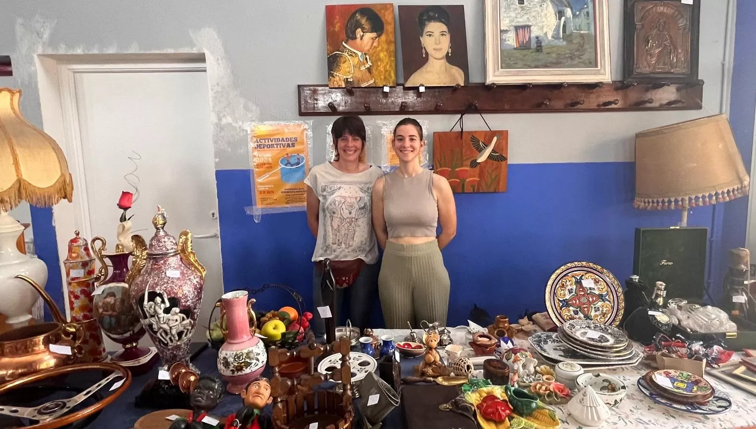 Feria de Antigüedades de Chimillas. Foto Mercedes Manterola