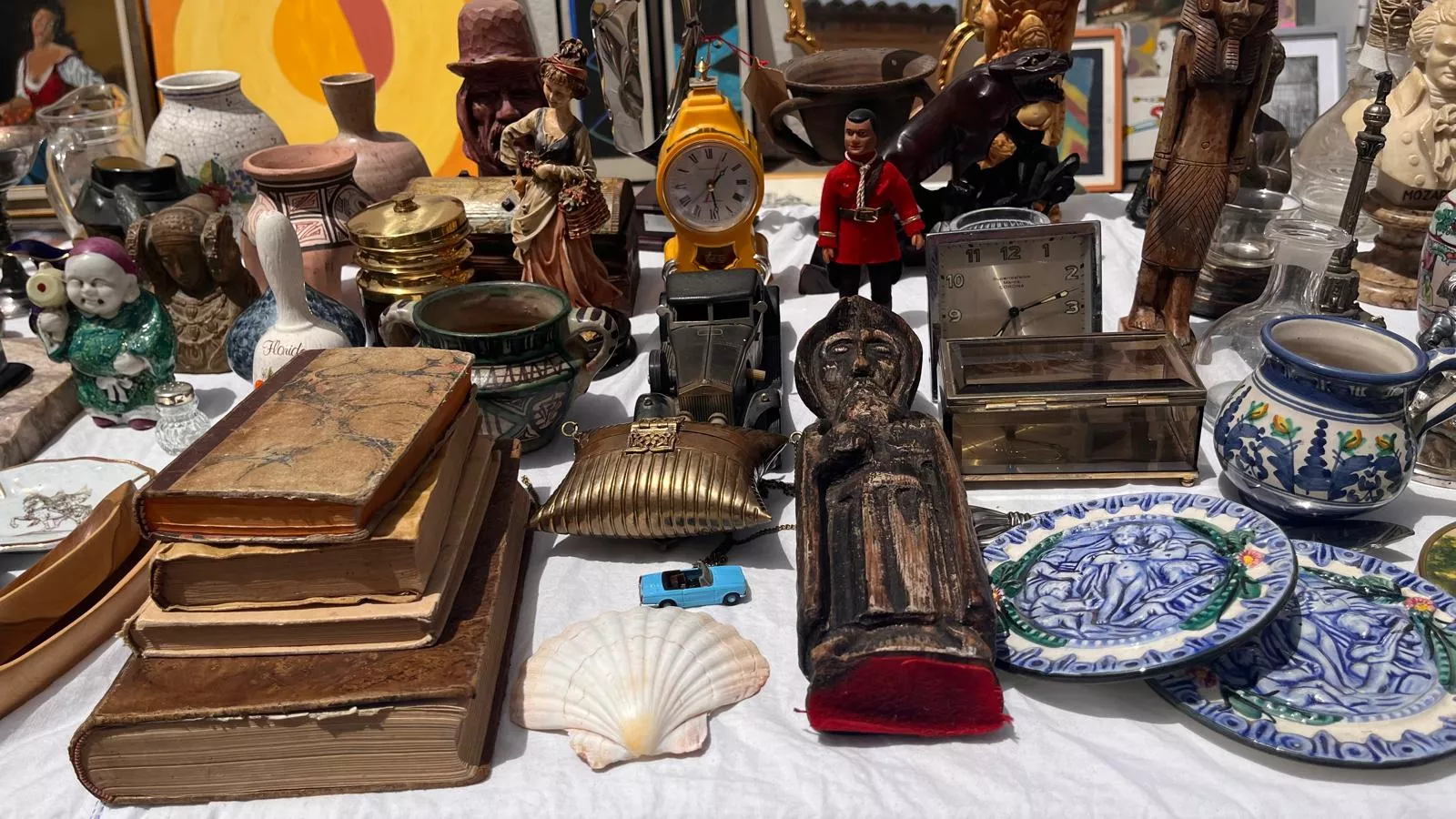 Feria de Antigüedades de Chimillas. Foto Mercedes Manterola