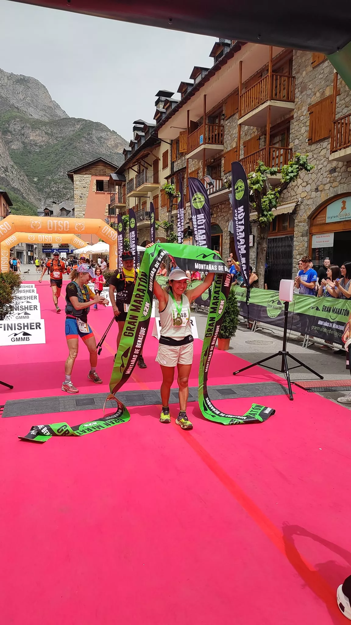 Elisabet Rios, primera clasificada de la 42k