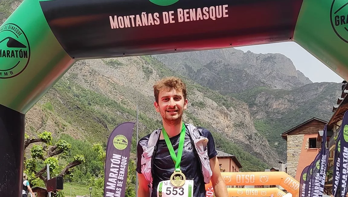 2º puesto 42k Joan Riutort dorsal 553