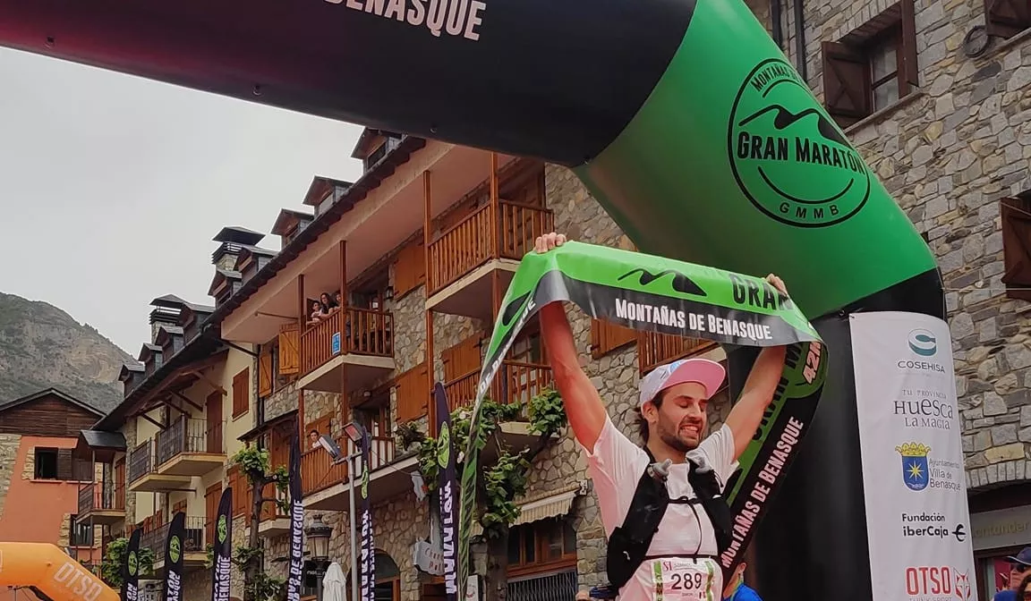 1° clasificado 42k #GMMB dorsal 289  Simon Gouric 4:59:04