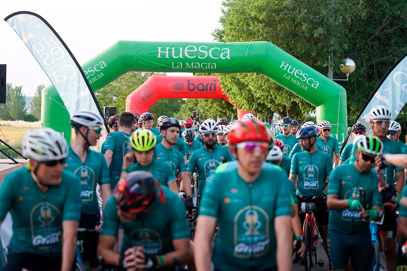Magia del Grial cicloturista en la pasada edición.