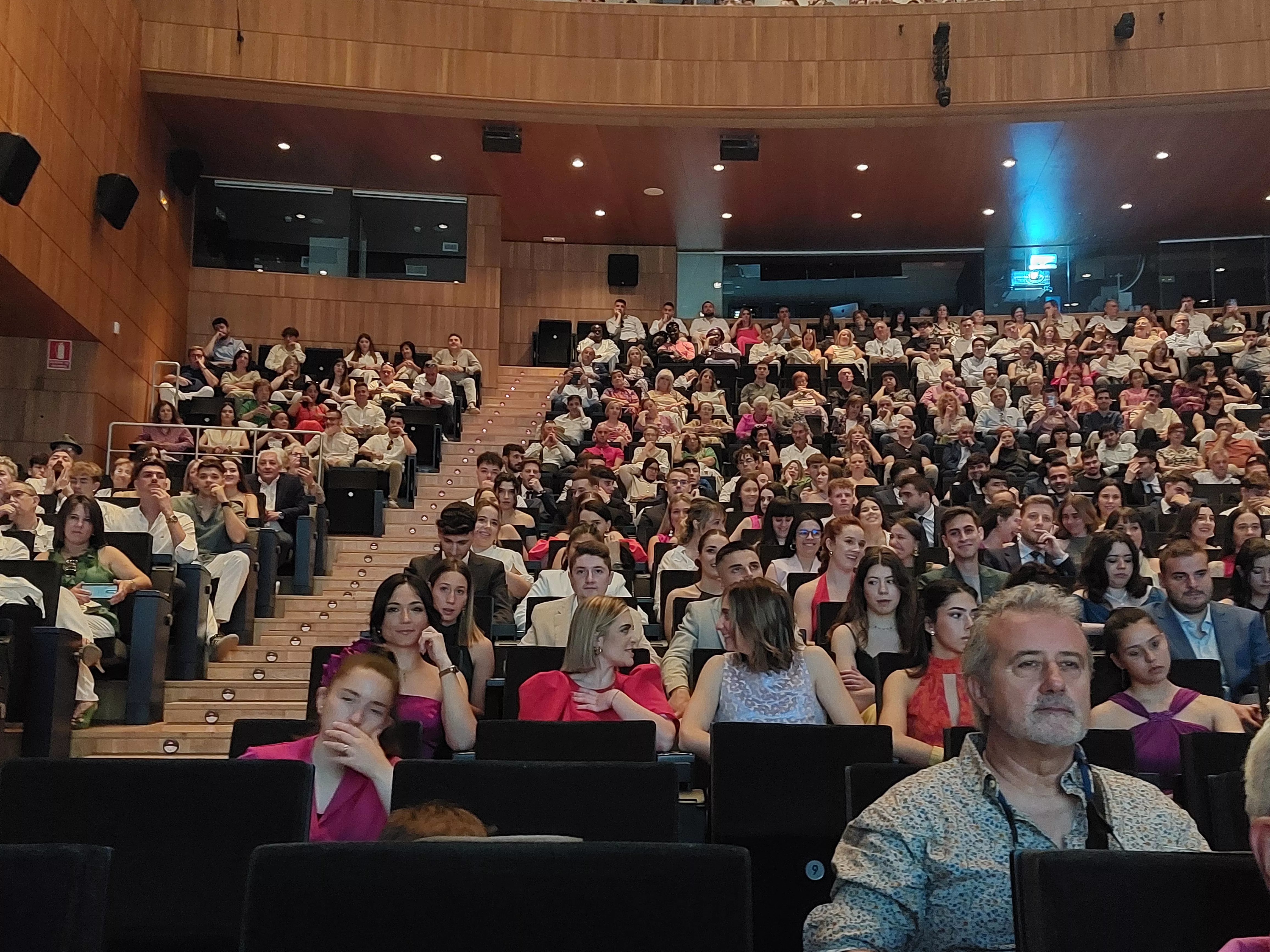 Graduación de los estudios de la Facultad de Ciencias de la Salud y del Deporte. Foto Javier García Antón