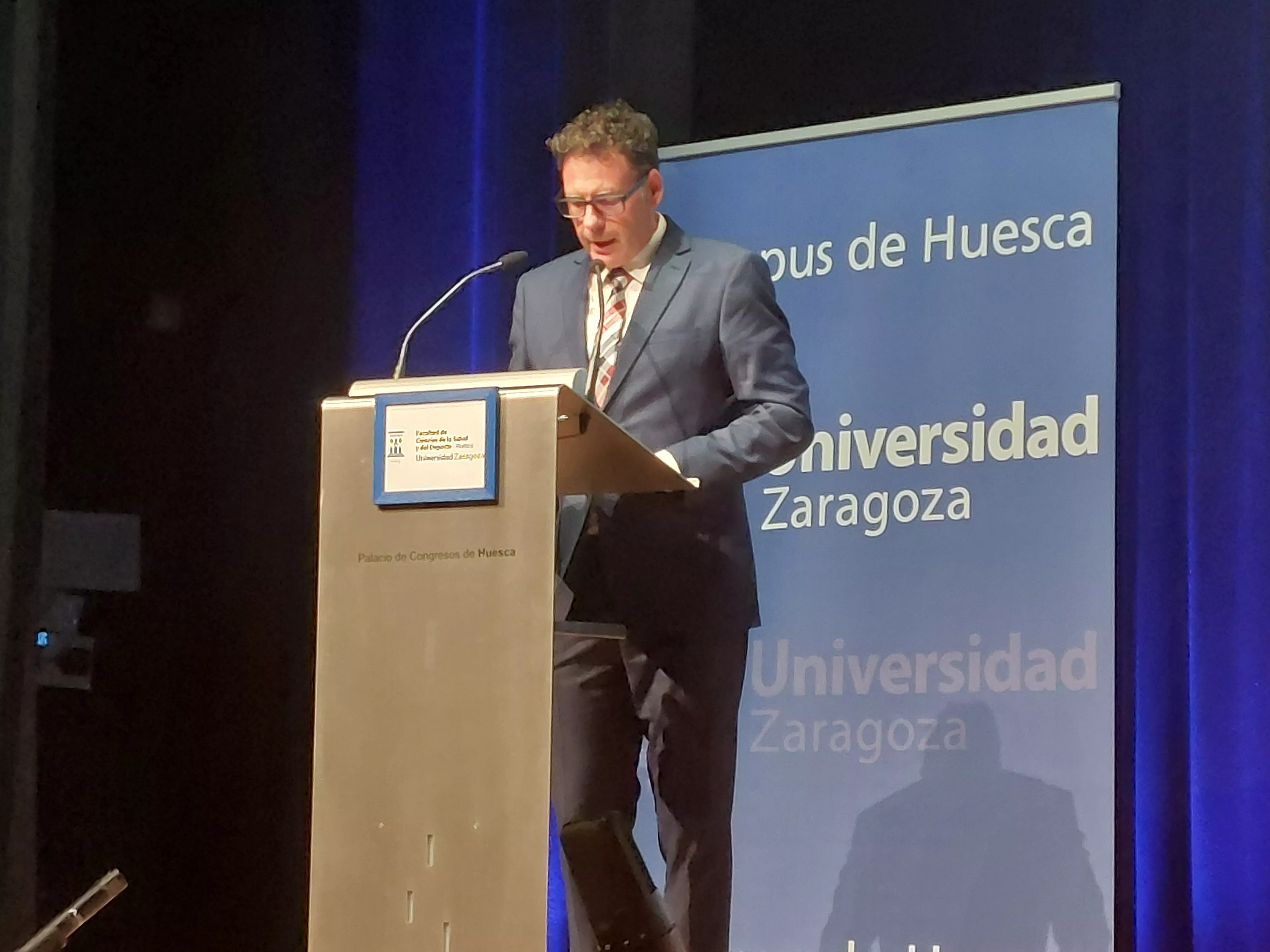 Graduación de los estudios de la Facultad de Ciencias de la Salud y del Deporte. Foto Javier García Antón