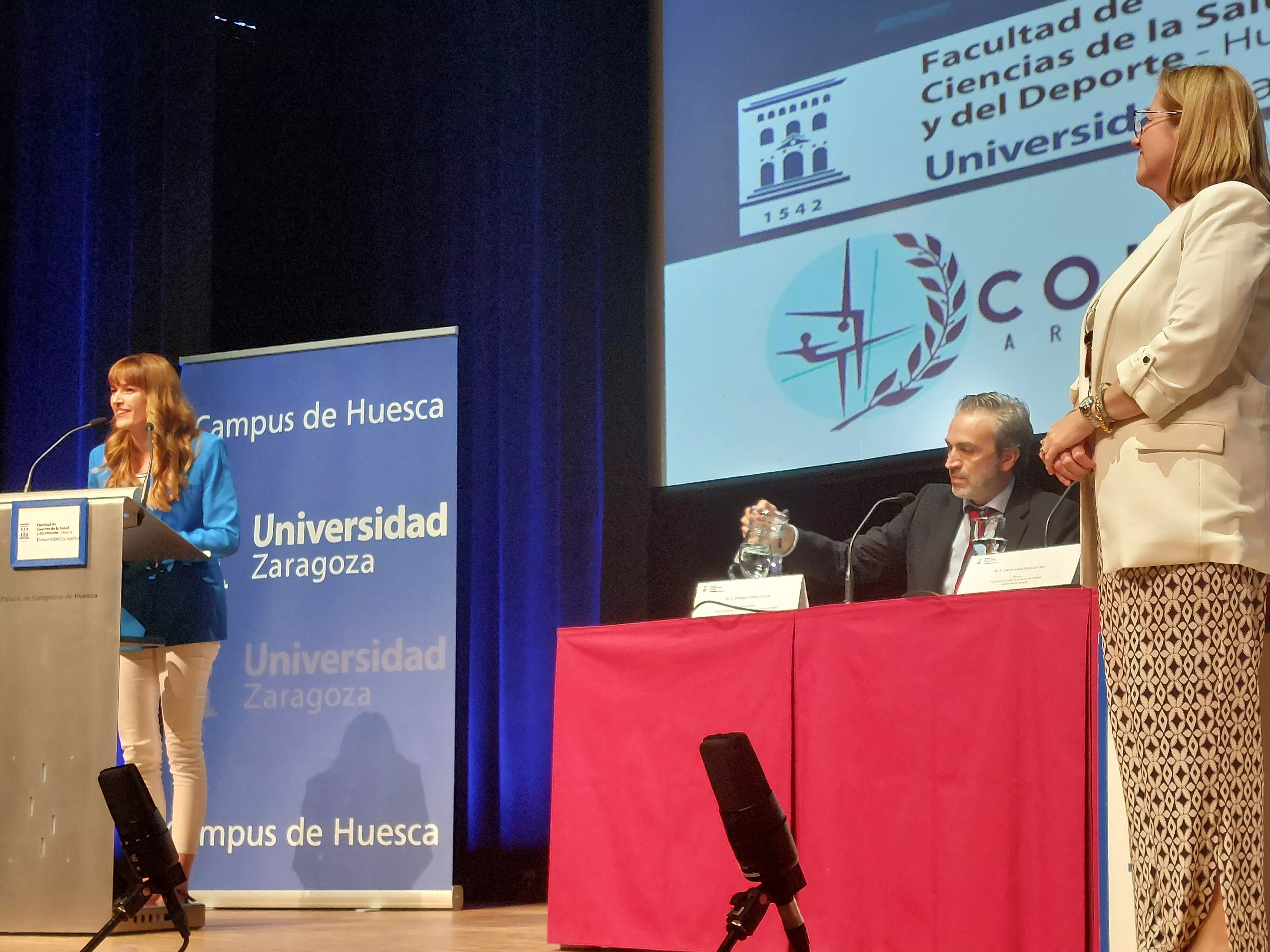 Graduación de los estudios de la Facultad de Ciencias de la Salud y del Deporte. Foto Javier García Antón