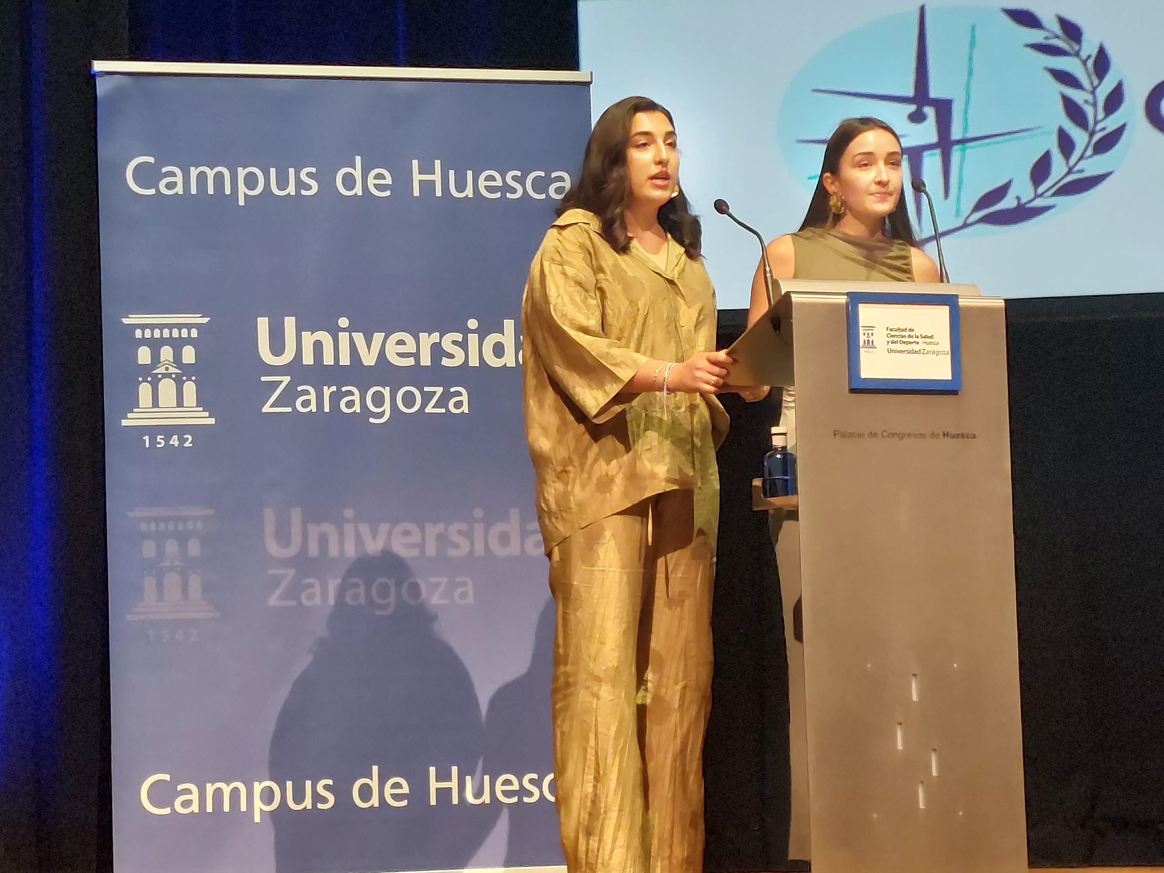 Graduación de los estudios de la Facultad de Ciencias de la Salud y del Deporte. Foto Javier García Antón