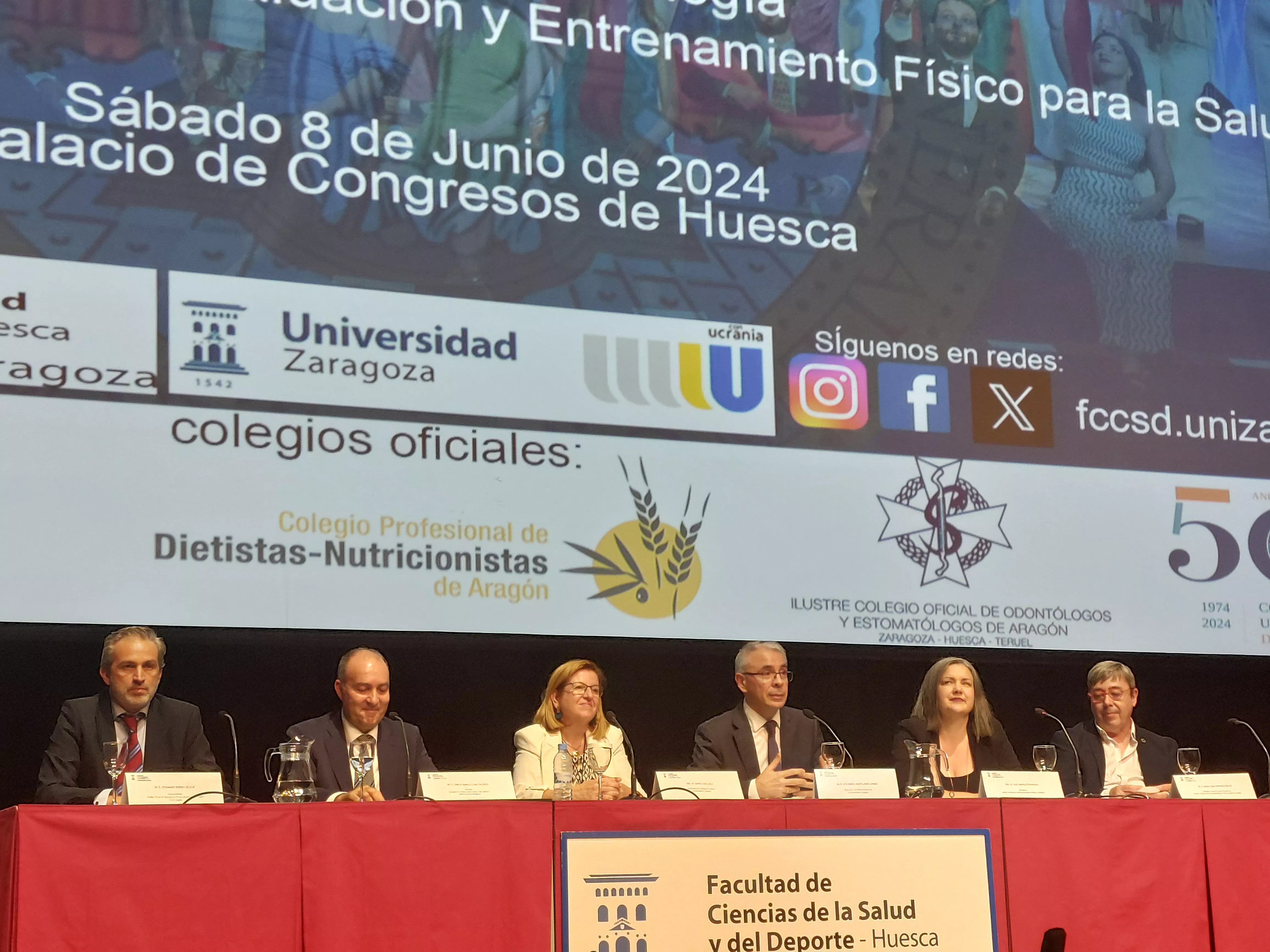 Graduación de los estudios de la Facultad de Ciencias de la Salud y del Deporte. Foto Javier García Antón