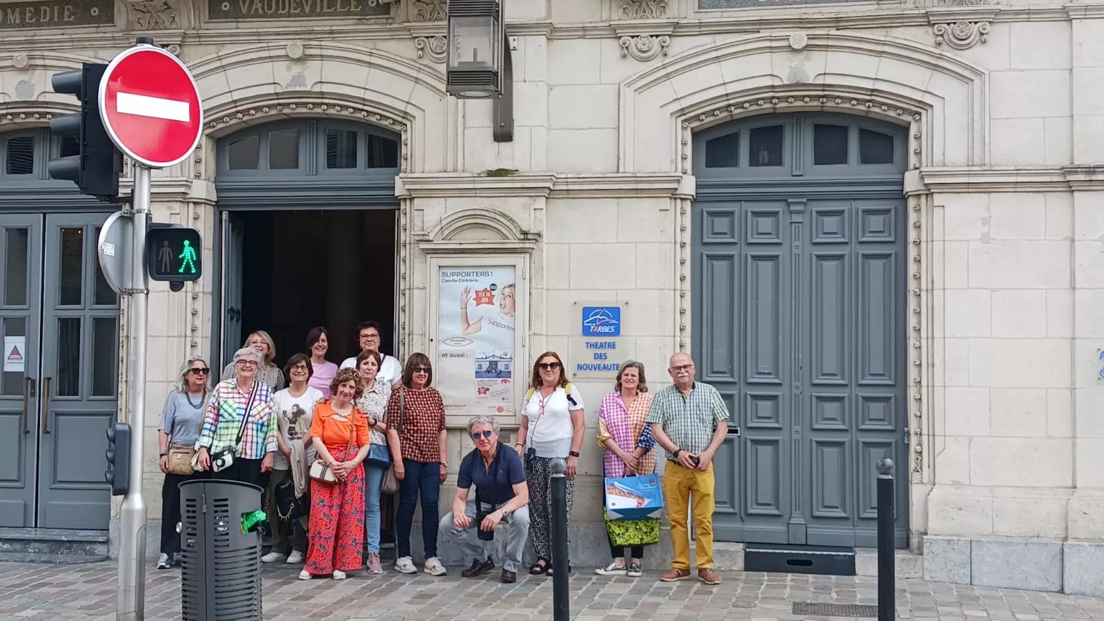 Una representación de la película de "Las López" se ha desplazado a Tarbes.