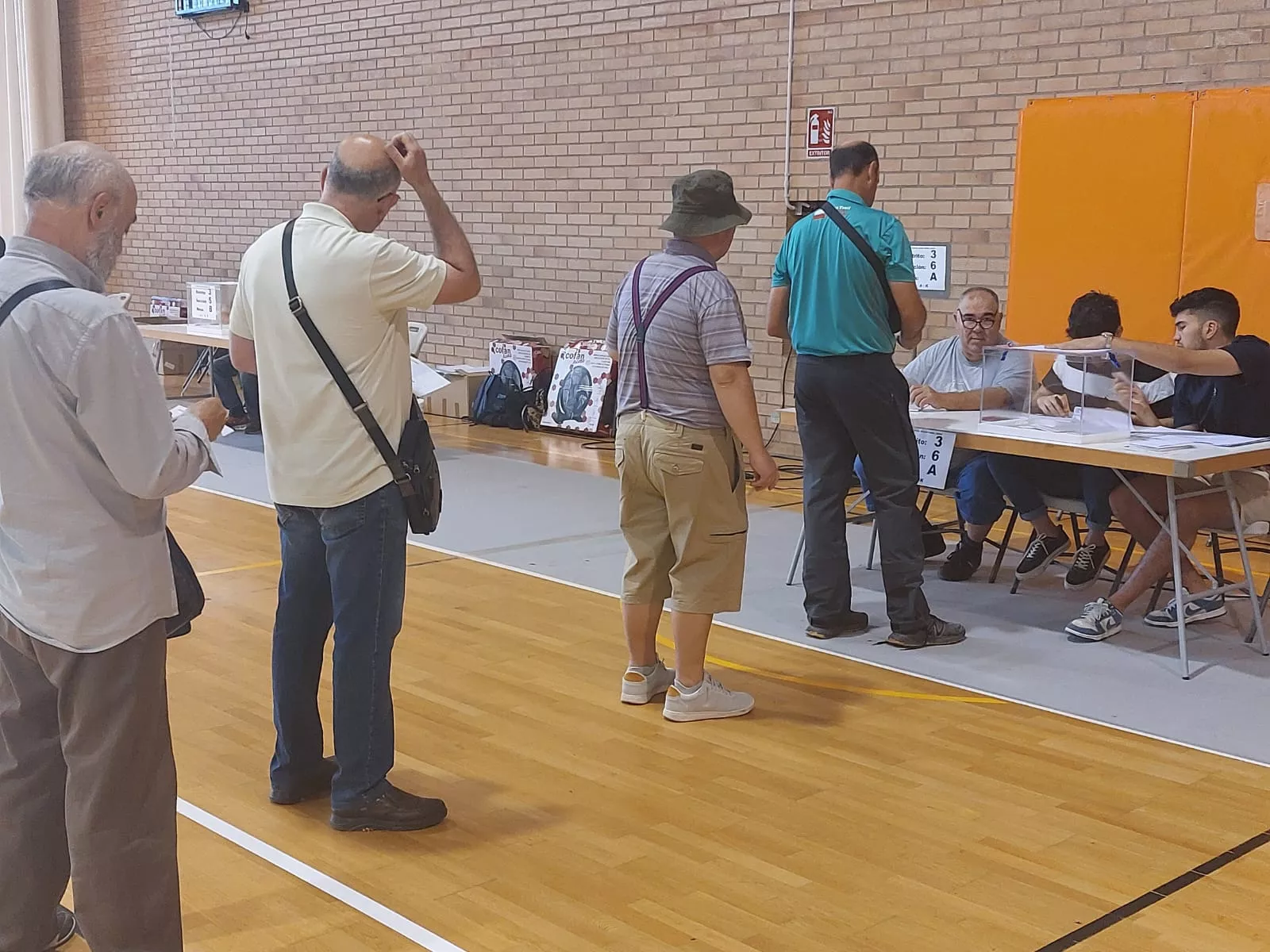 Jornada de elecciones al Parlamento Europeo en Huesca Jornada de elecciones al Parlamento Europeo en Huesca