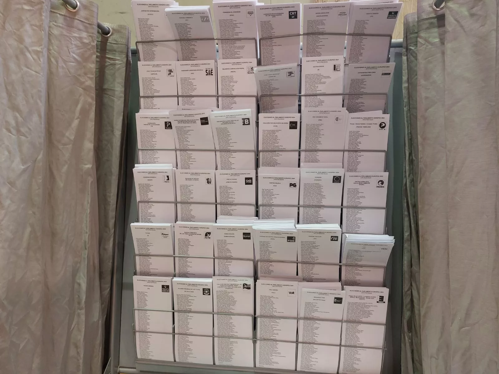 Jornada de elecciones al Parlamento Europeo