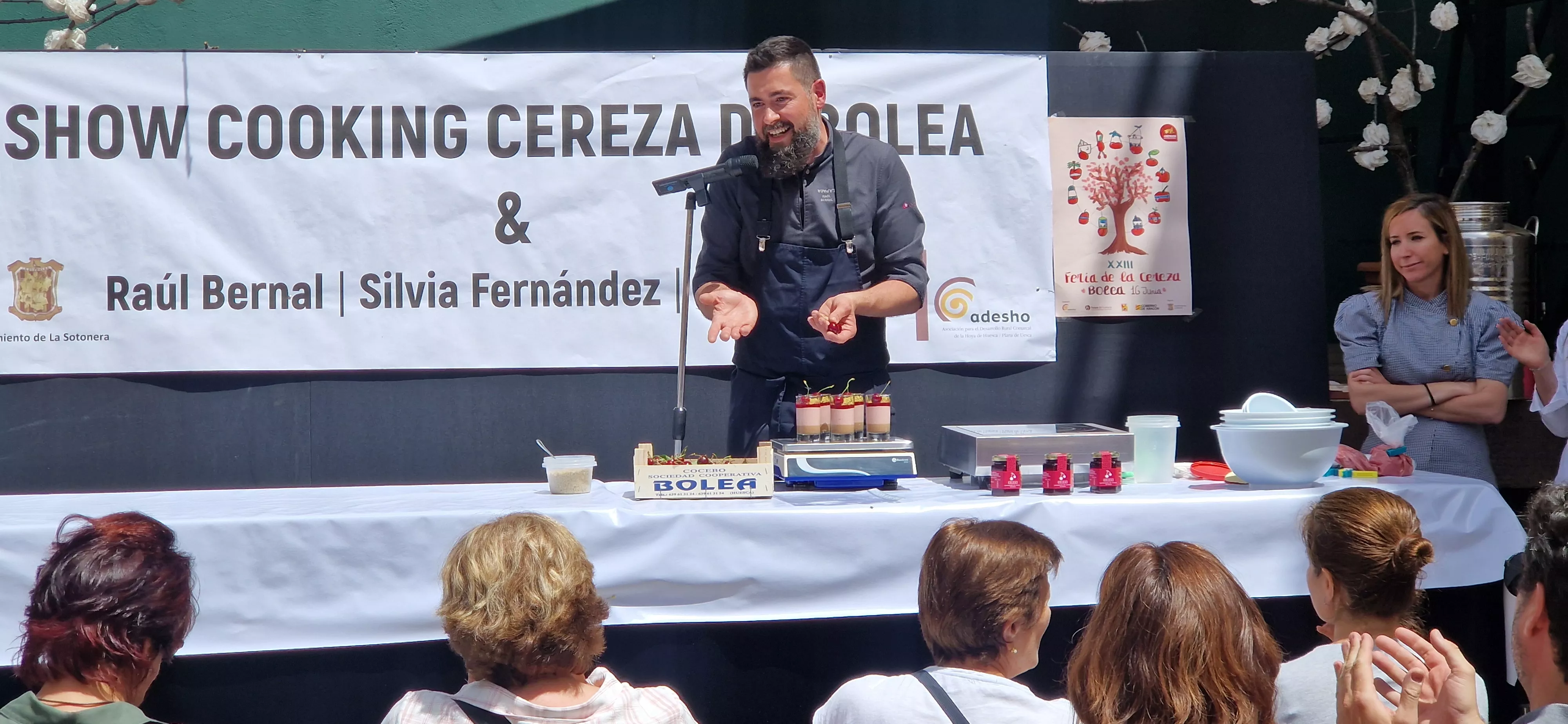 Prefiesta de la Feria de la Cereza de Bolea. Foto Myriam Martínez