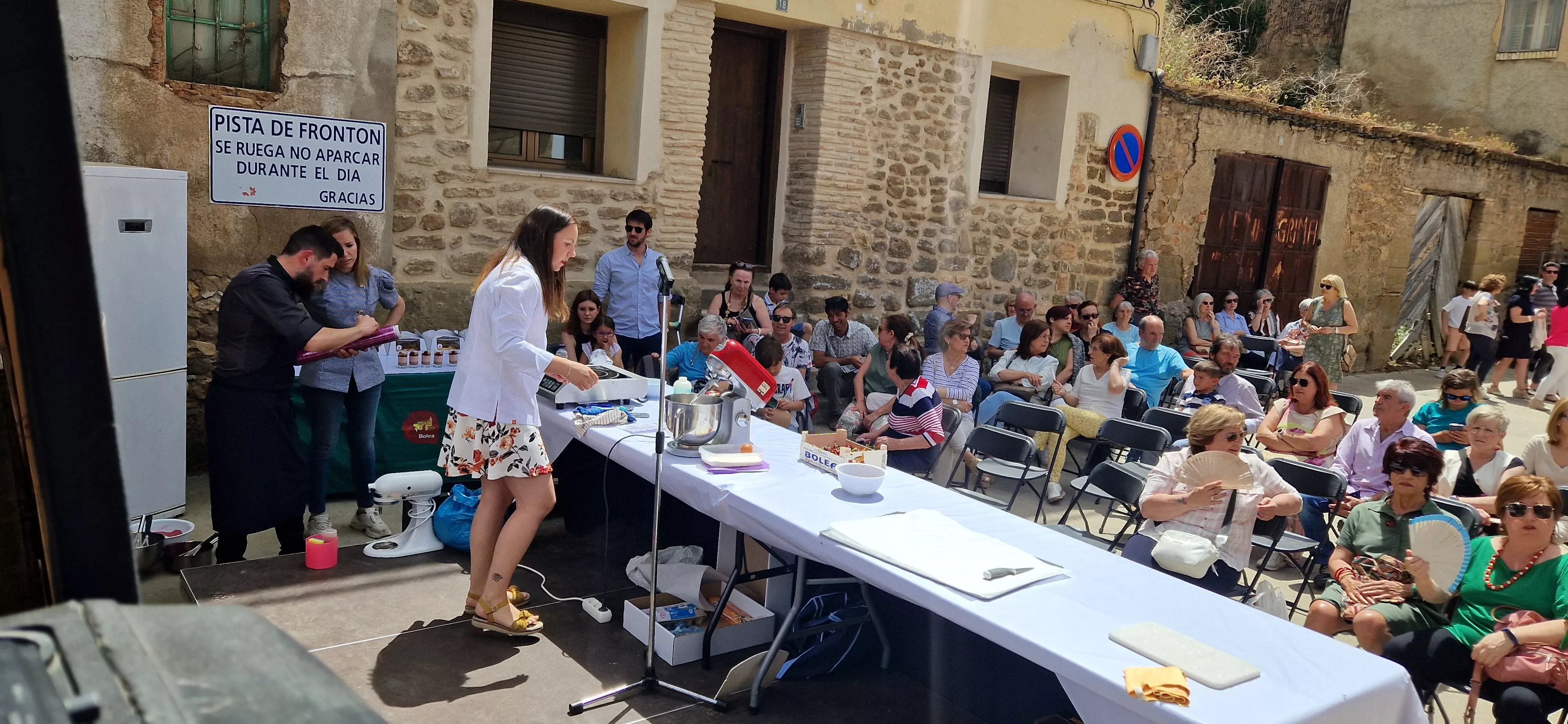 Prefiesta de la Feria de la Cereza de Bolea. Foto Myriam Martínez