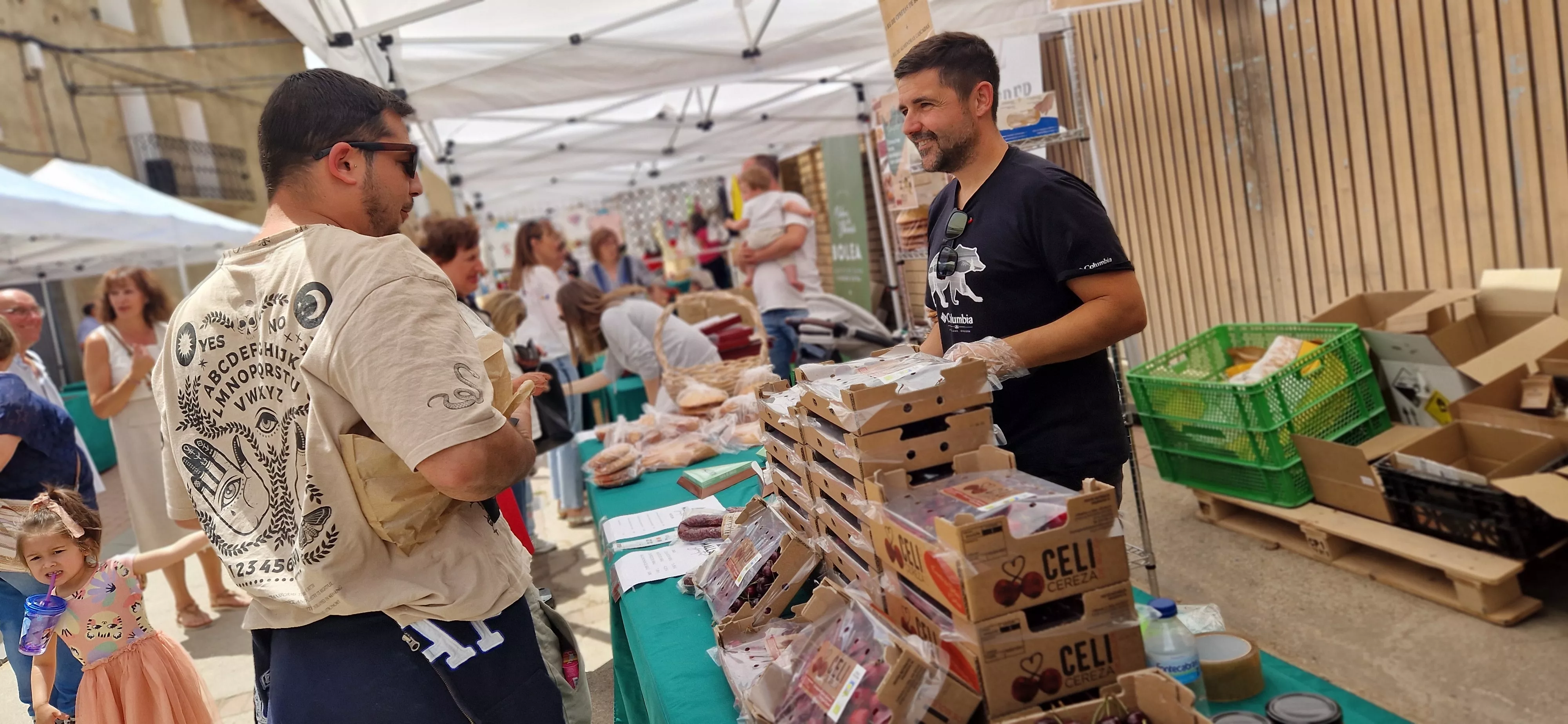 Prefiesta de la Feria de la Cereza de Bolea. Foto Myriam Martínez
