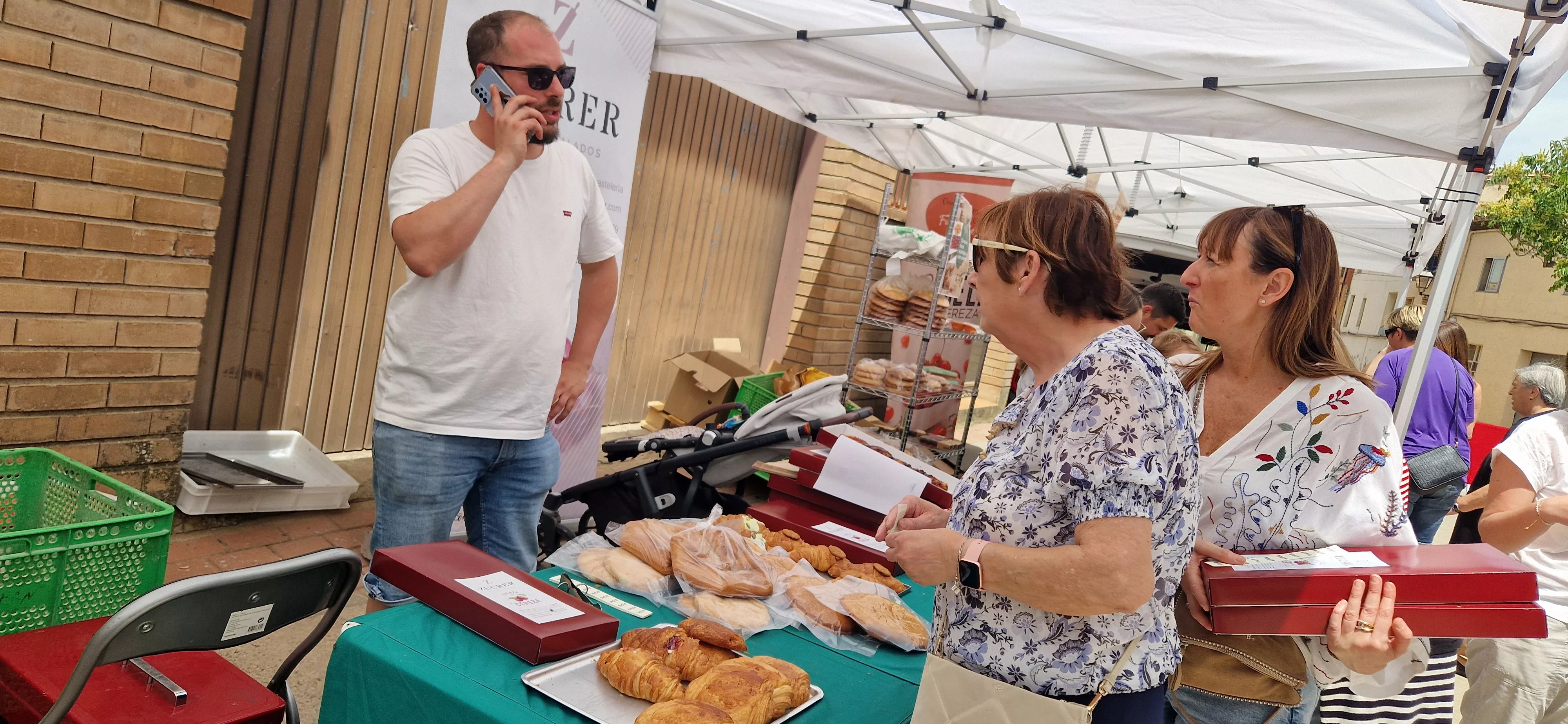 Prefiesta de la Feria de la Cereza de Bolea. Foto Myriam Martínez