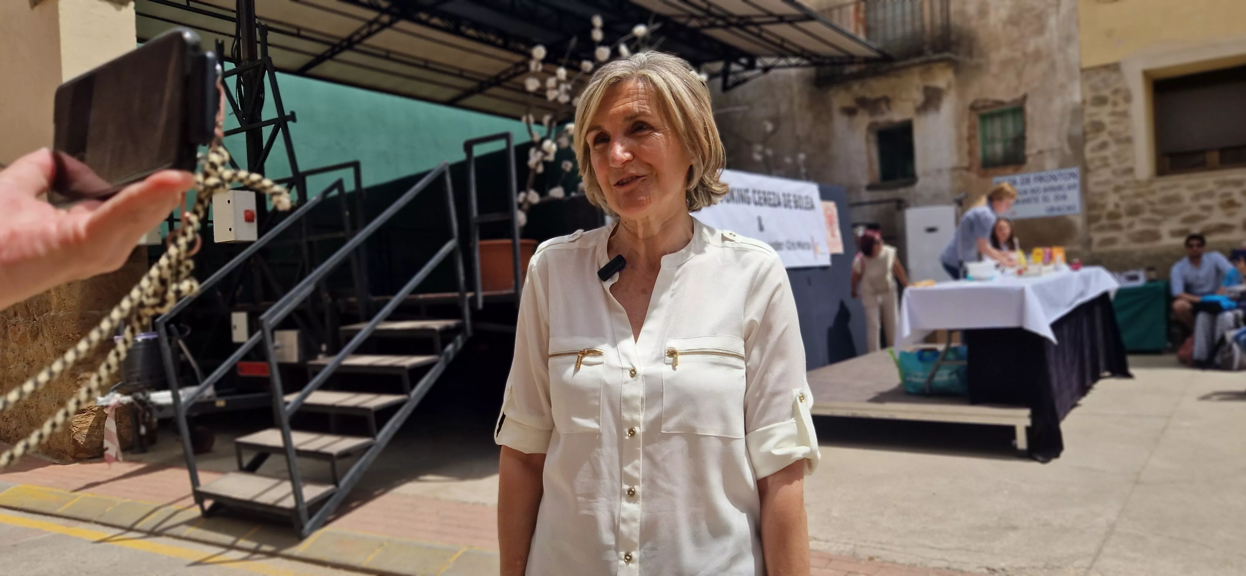 Maribel Bailo, alcaldesa de La Sotonera. Foto Myriam Martínez