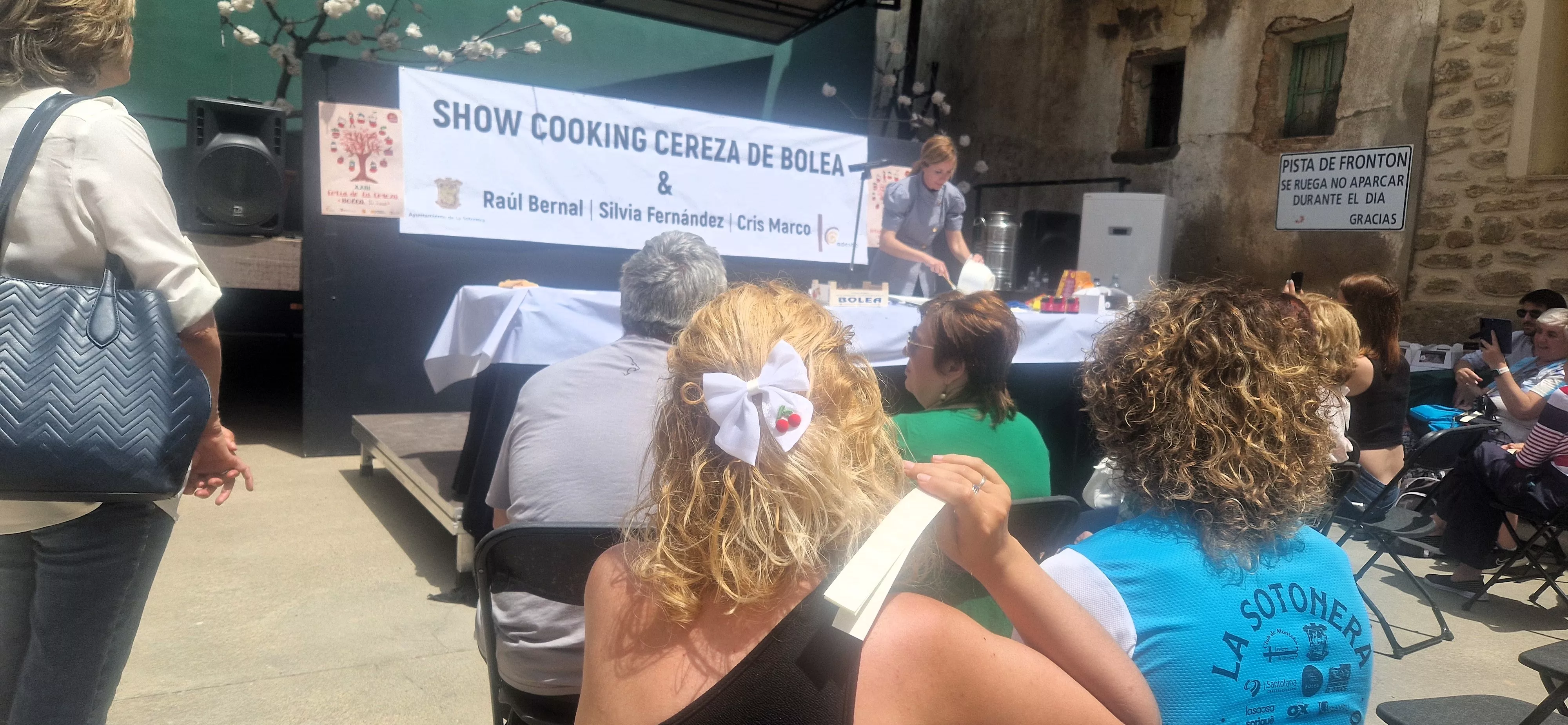 Prefiesta de la Feria de la Cereza de Bolea. Foto Myriam Martínez