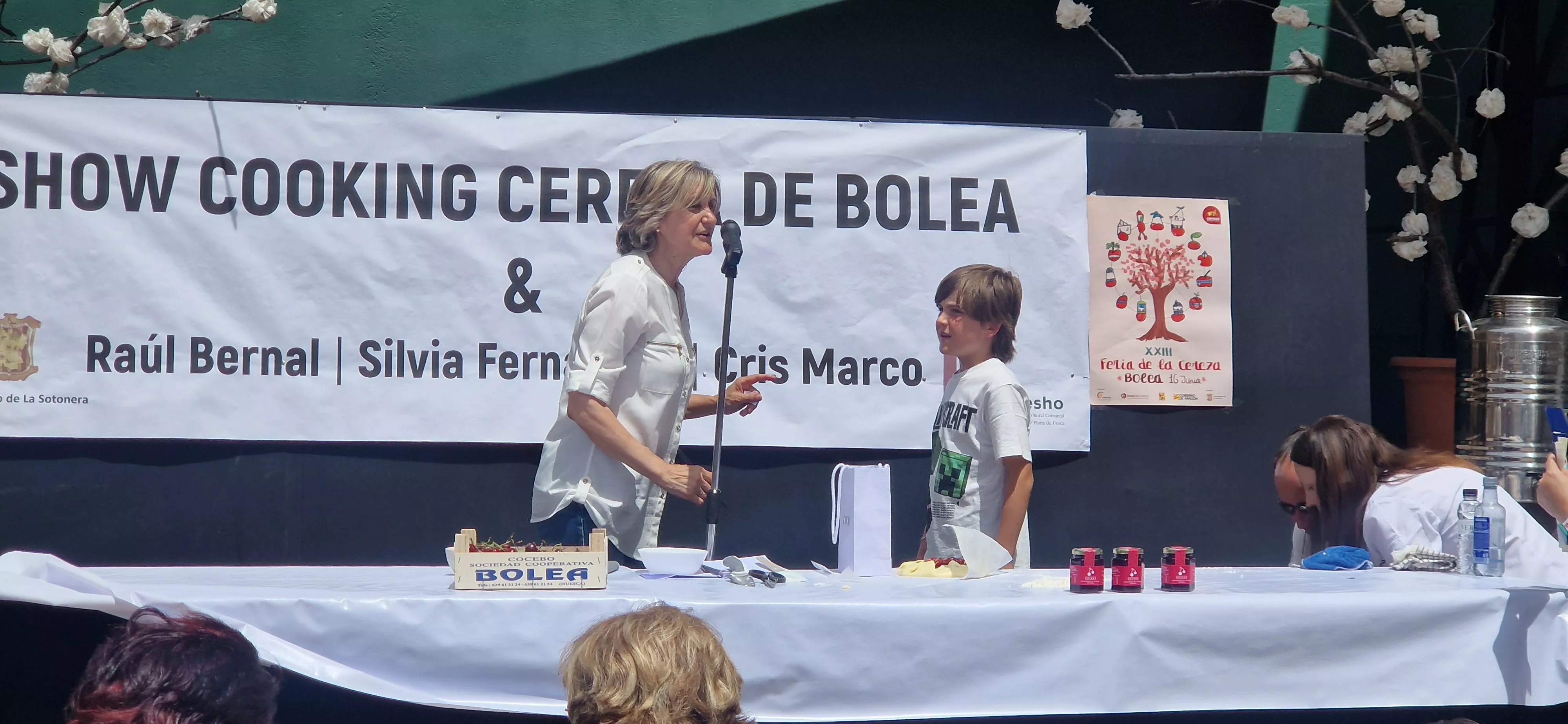 Prefiesta de la Feria de la Cereza de Bolea. Foto Myriam Martínez