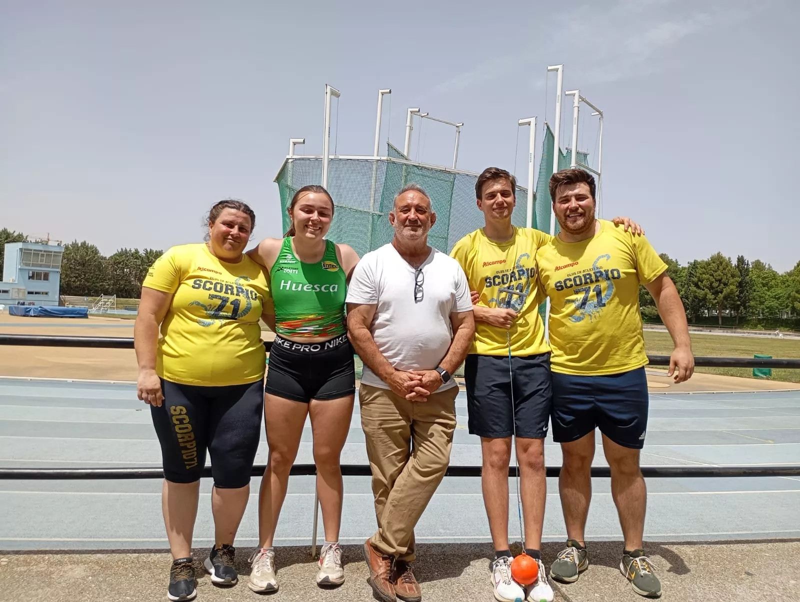 Los martilleros con Emiliano Díaz