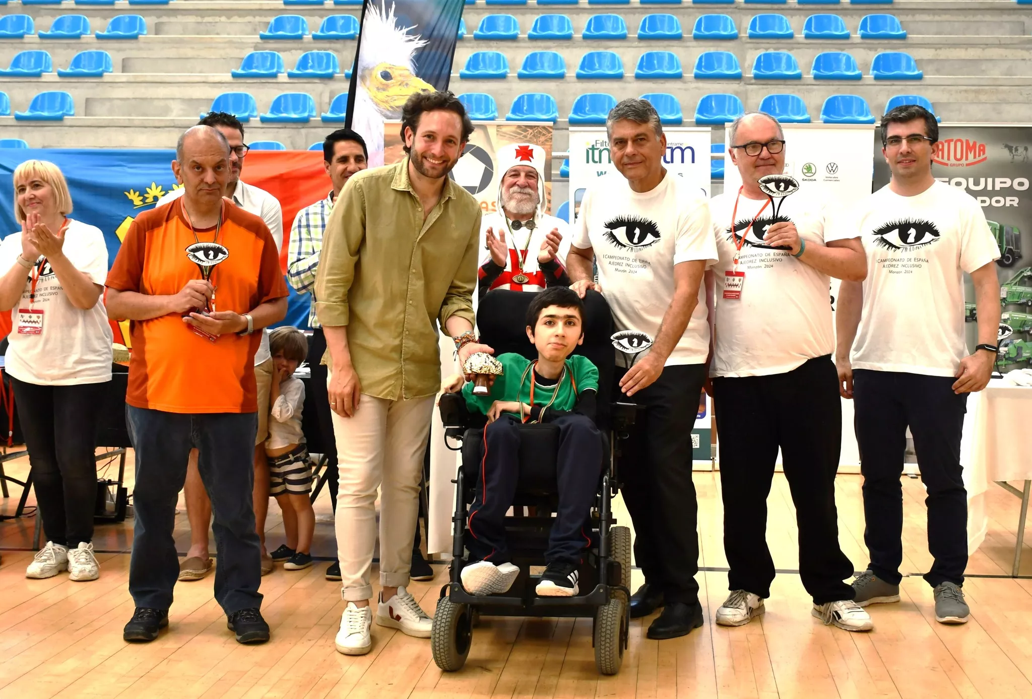 Campeonato de España de Ajedrez Inclusivo. Foto FEDA 