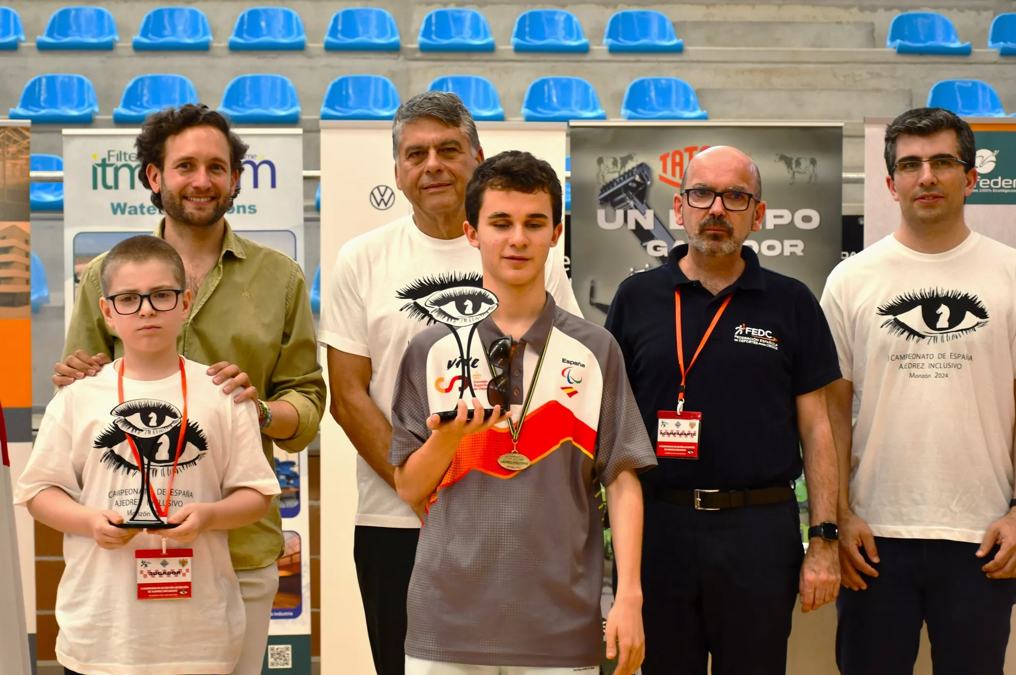 Campeonato de España de Ajedrez Inclusivo. Foto FEDA 