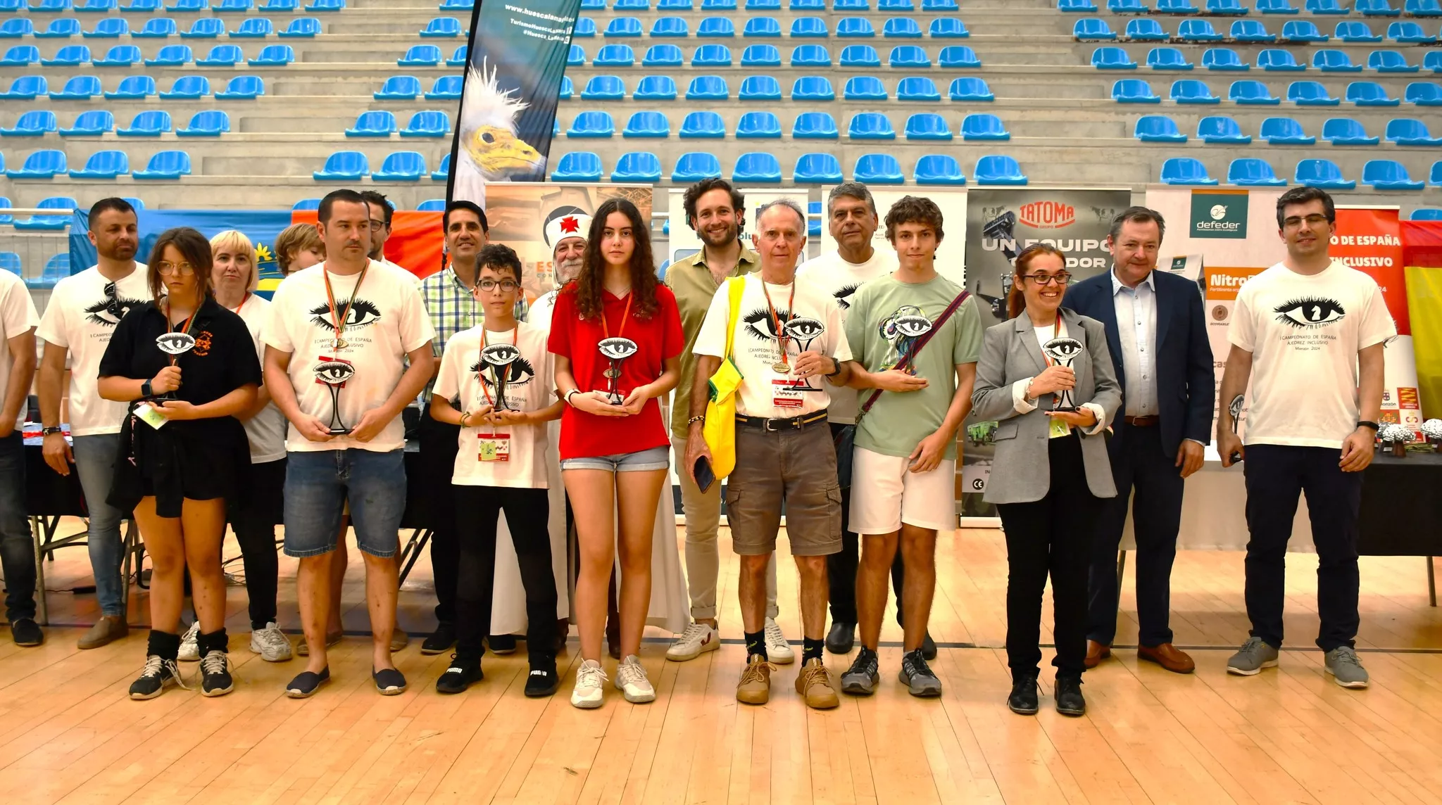 Campeonato de España de Ajedrez Inclusivo. Foto FEDA 
