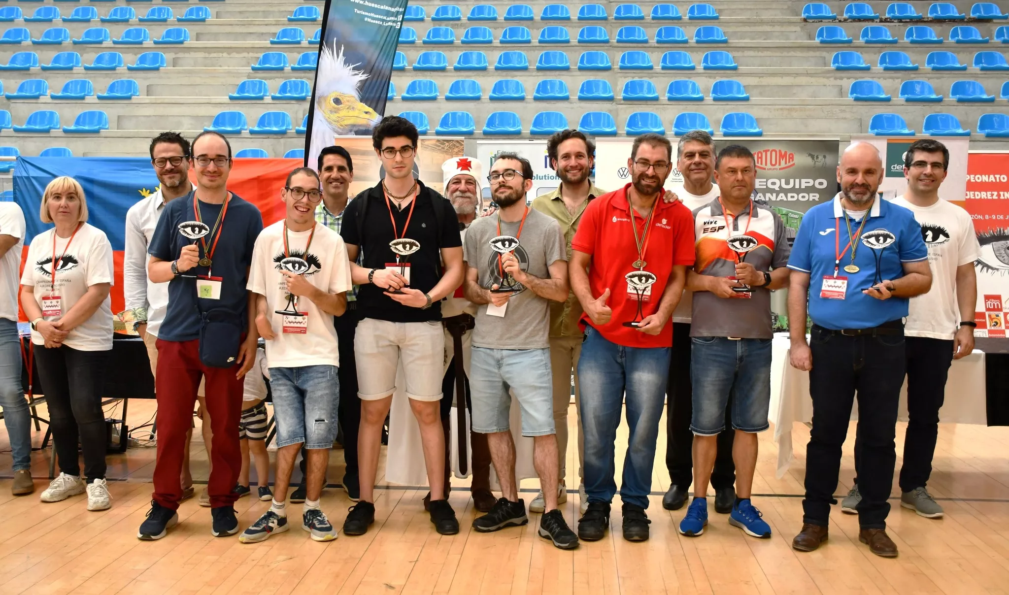 Campeonato de España de Ajedrez Inclusivo. Foto FEDA 