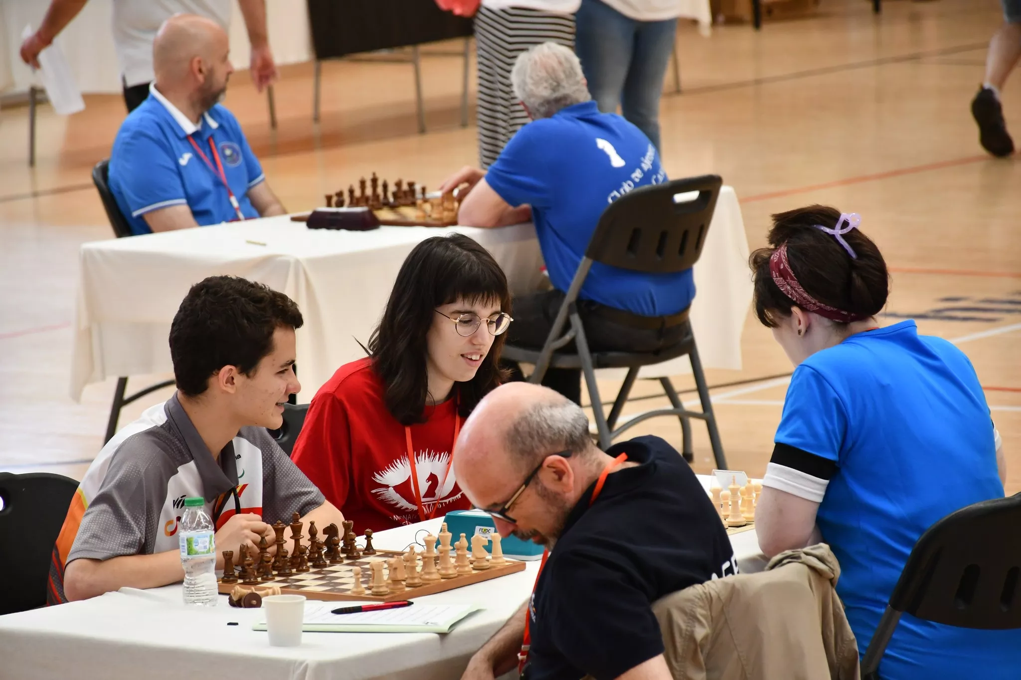 Campeonato de España de Ajedrez Inclusivo. Foto FEDA 