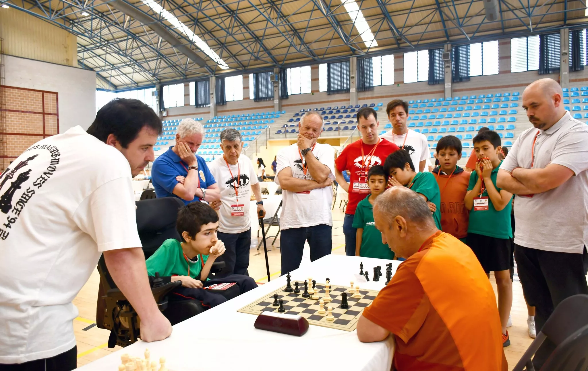 Campeonato de España de Ajedrez Inclusivo. Foto FEDA 