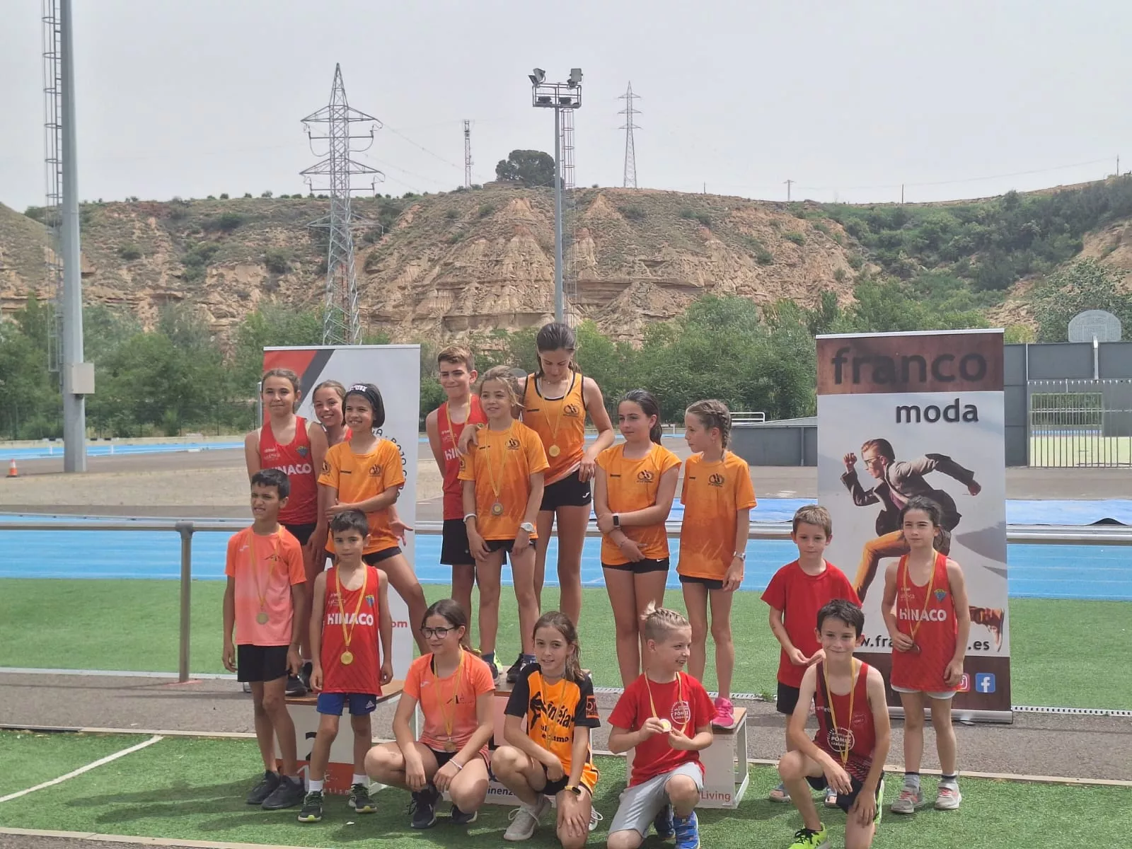Intercomarcal pruebas combinadas alevín-benjamín