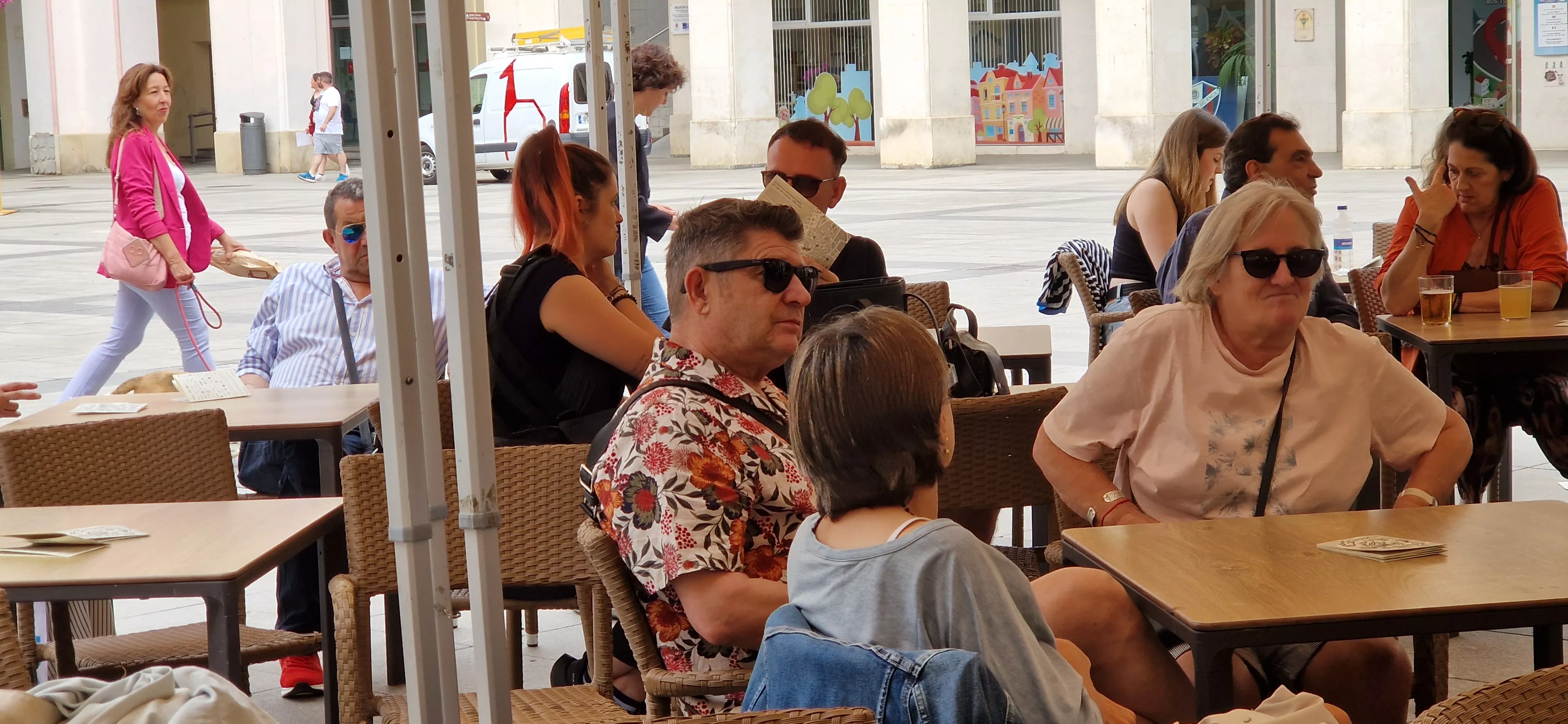 Vermú con... Elena Cid en el Festival de Cine de Huesca. Foto Myriam Martínez 