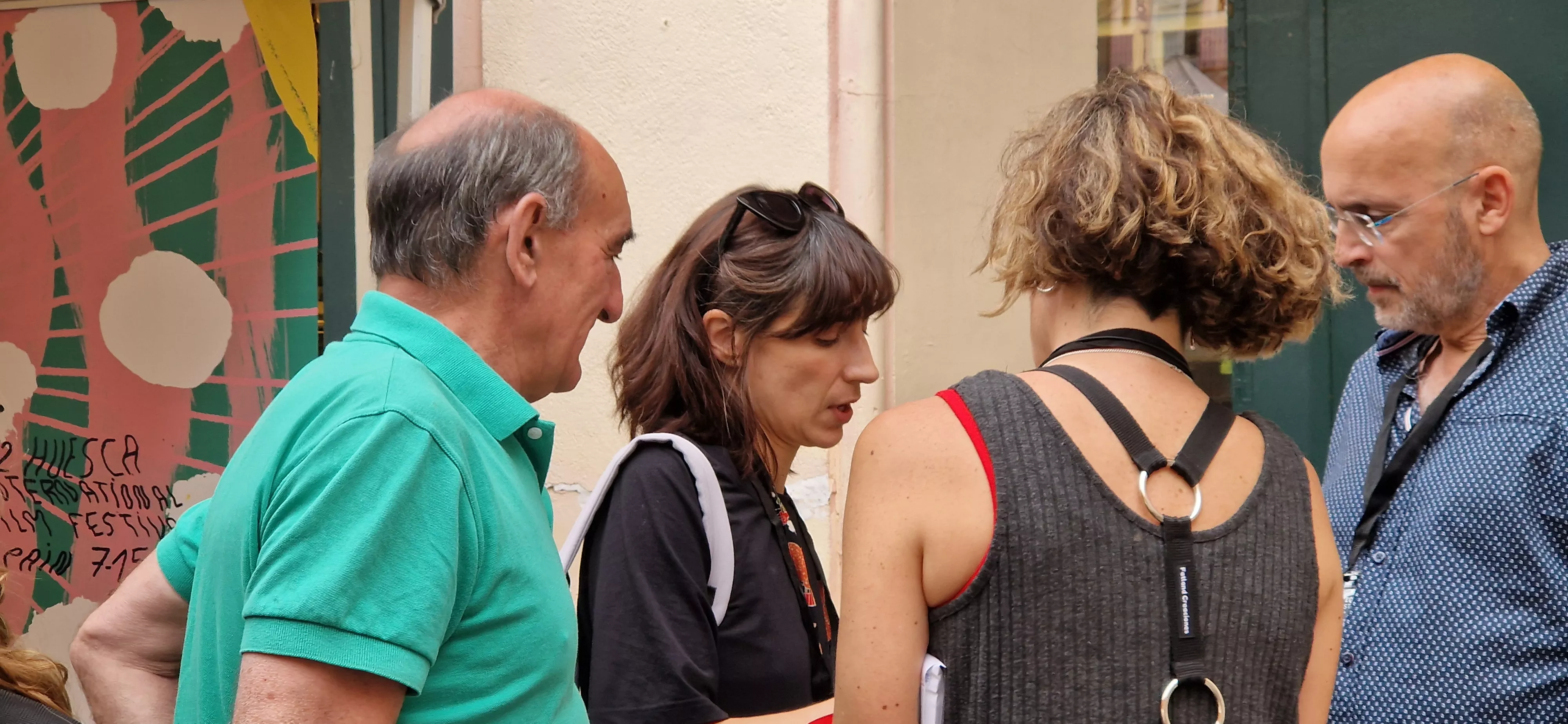Vermú con... Elena Cid en el Festival de Cine de Huesca. Foto Myriam Martínez 