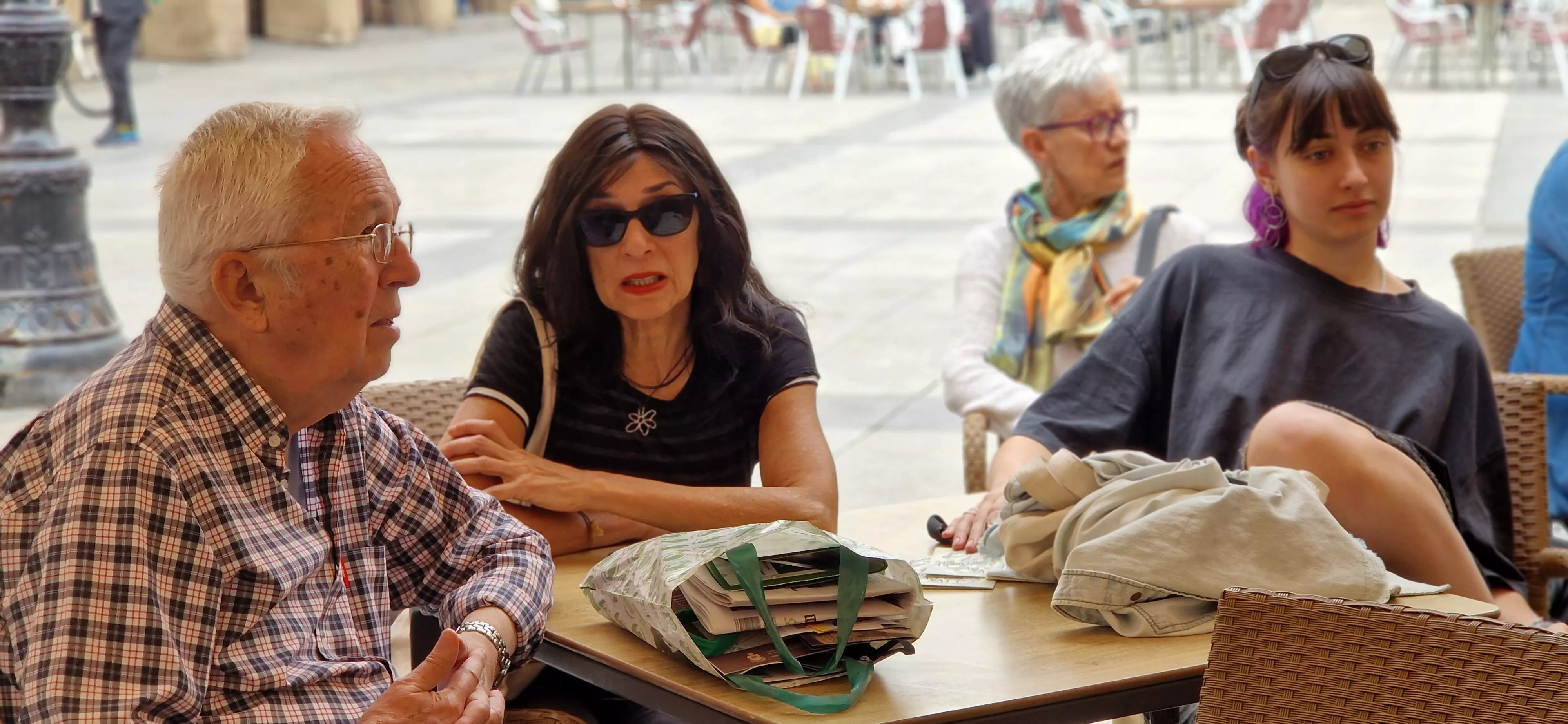 Vermú con... Elena Cid en el Festival de Cine de Huesca. Foto Myriam Martínez 